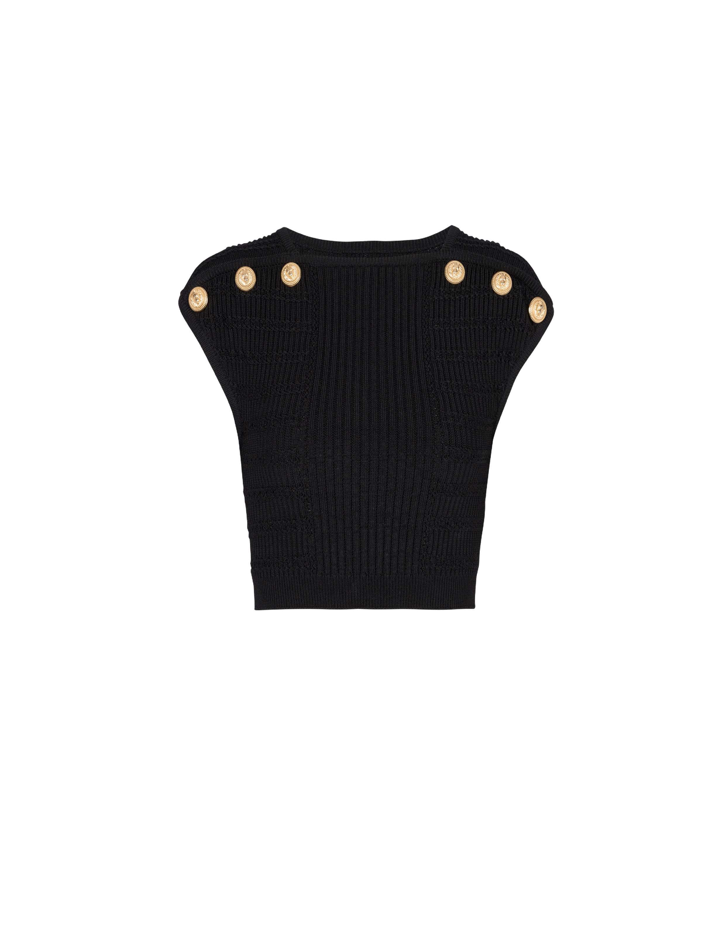Knit crop top - 1