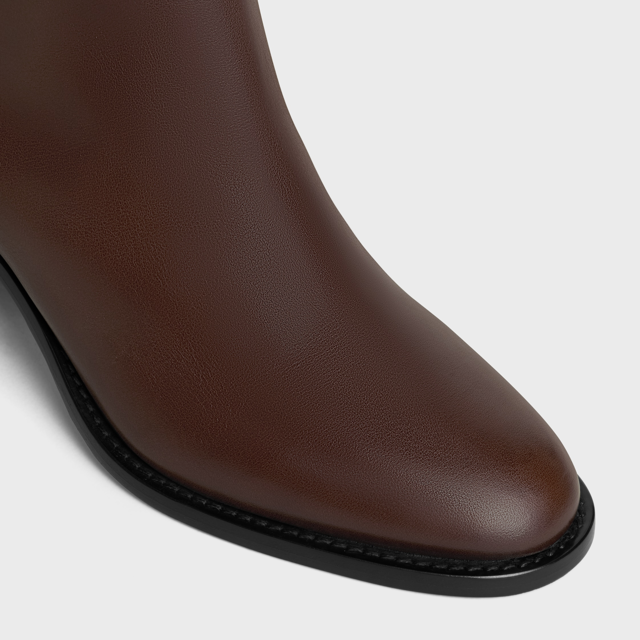 CELINE GARANCE TRIOMPHE STRAP HIGH BOOT IN CALFSKIN - 4