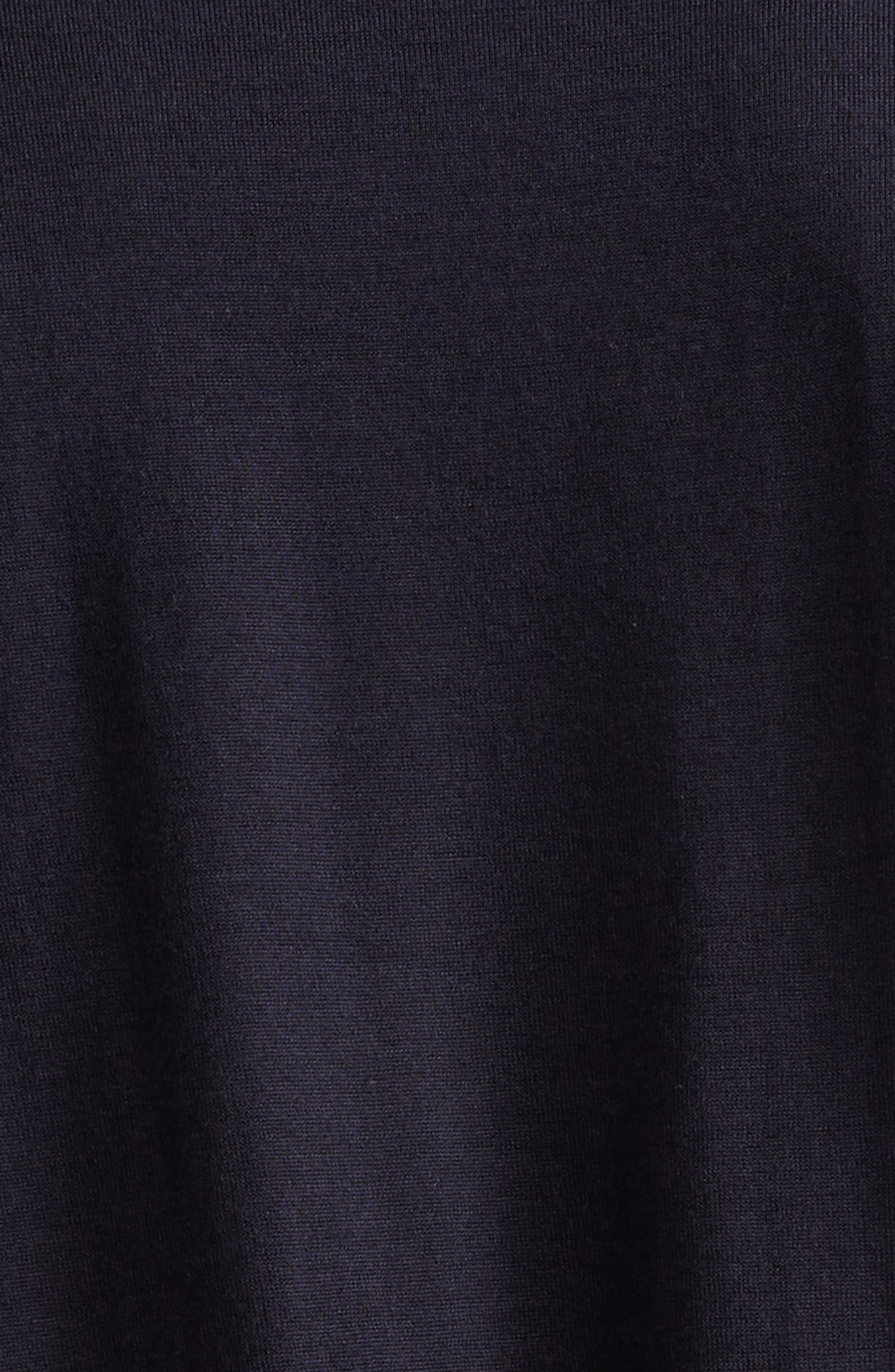 ZEGNA Casheta Cashmere & Silk Turtleneck Sweater in Navy at Nordstrom - 6