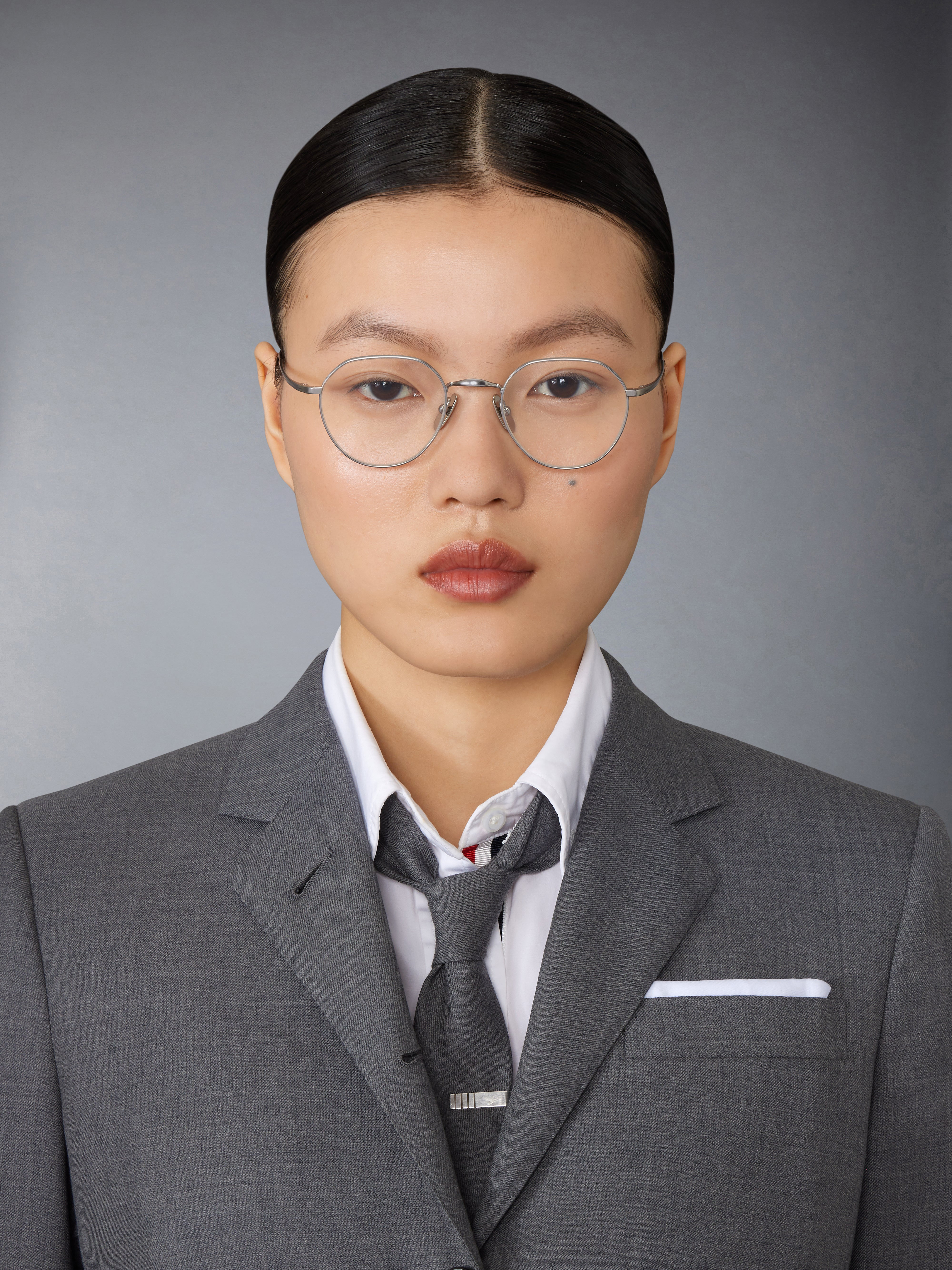 Titanium Round Eyeglasses - 4