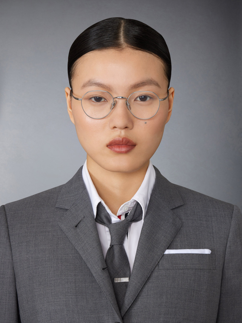 Titanium Round Eyeglasses 4