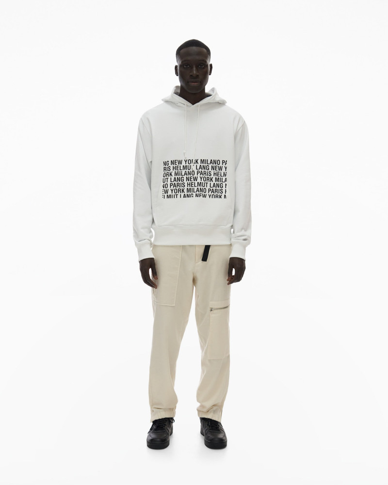 Helmut Lang BOX LOGO HOODIE outlook