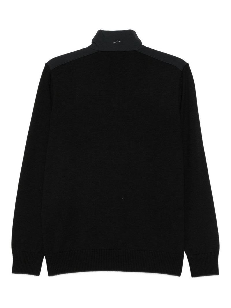 Paul & Shark high-neck wool half-zip sweater outlook