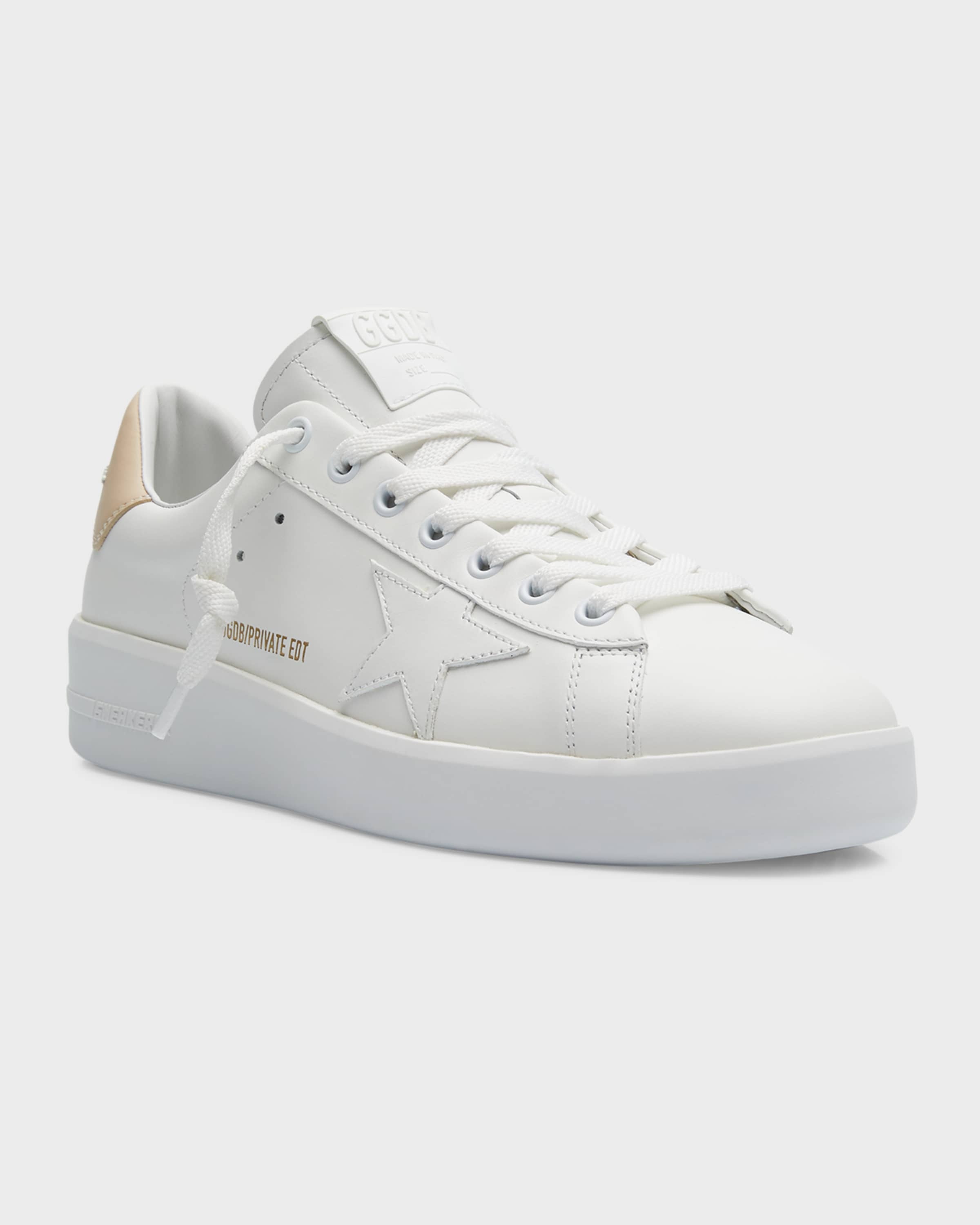 Pure Star Bicolor Leather Low-Top Sneakers - 3