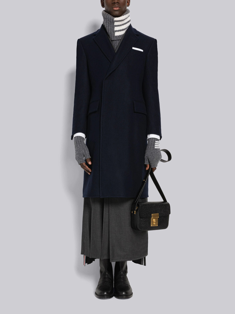 Super 120s Twill Backstrap Ankle Length Pleated Skirt 4