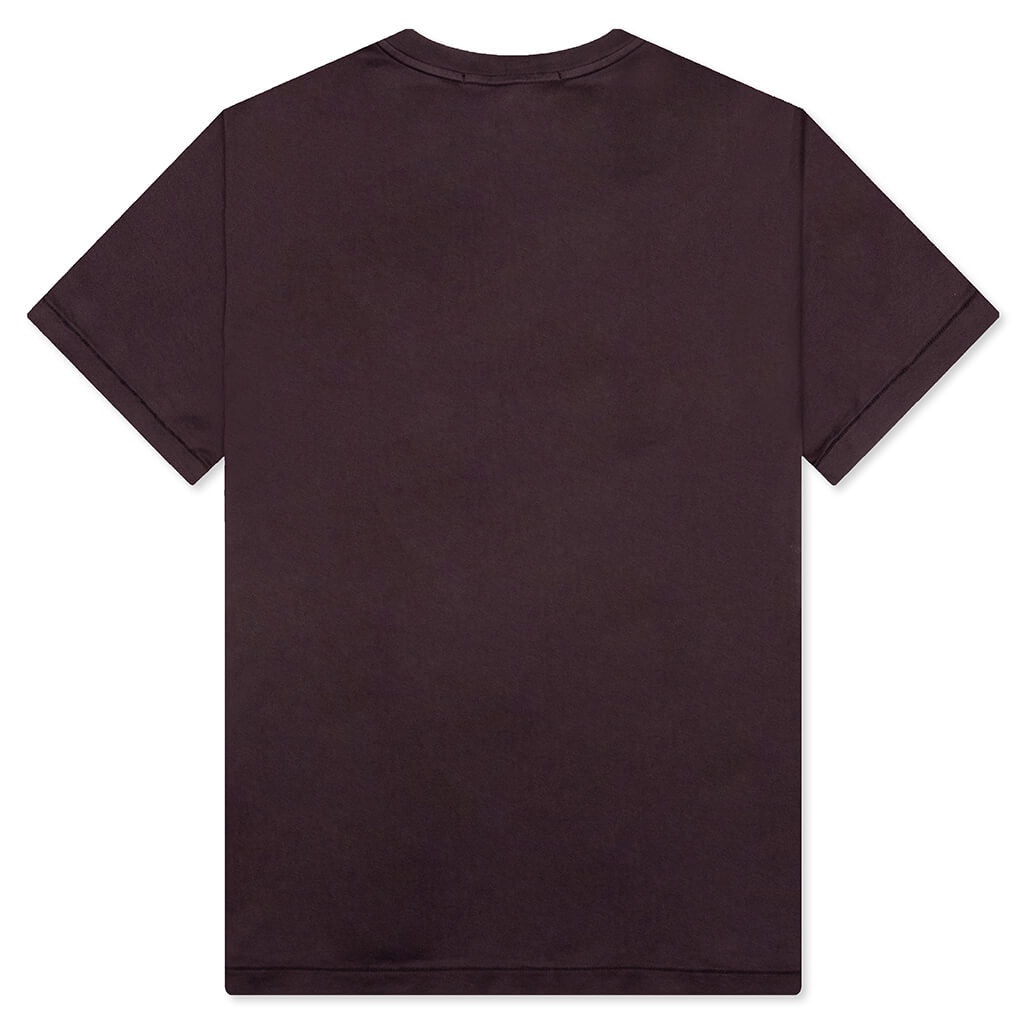 T-SHIRT - DARK BURGUNDY - 2