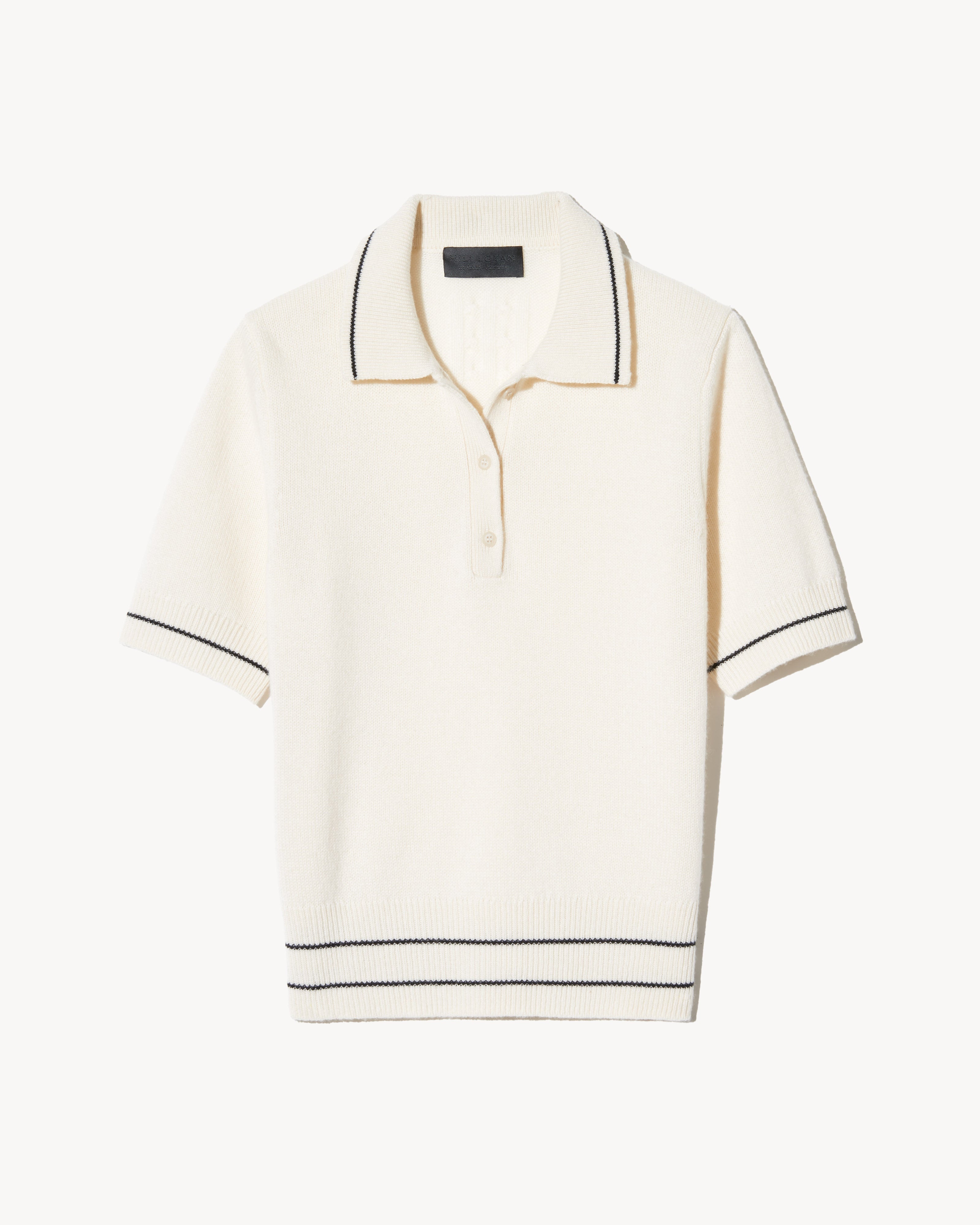 CARLINE CASHMERE POLO - 1
