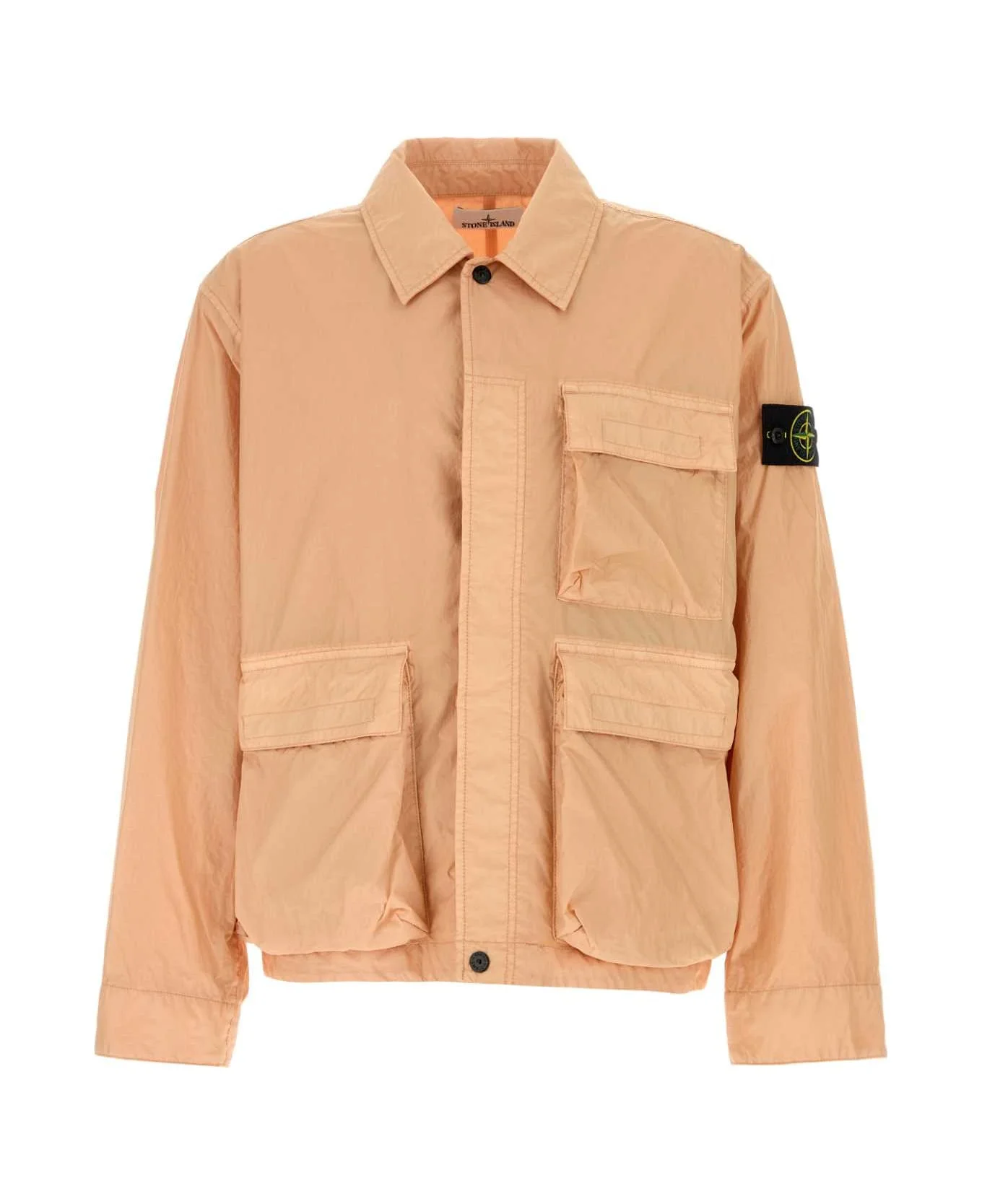 Salmon Nylon Jacket - 1