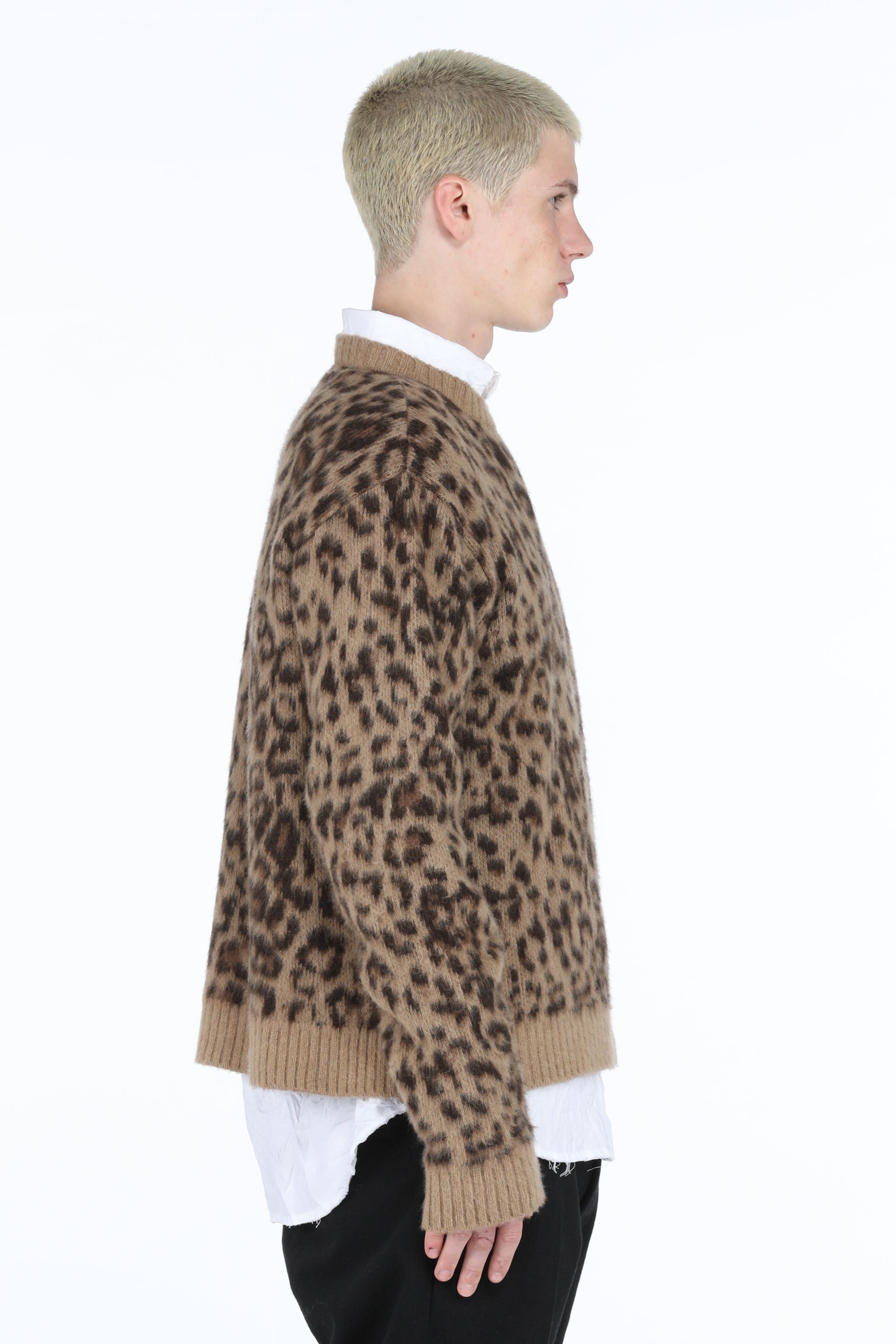 LEOPARD-INTARSIA SWEATER - 3