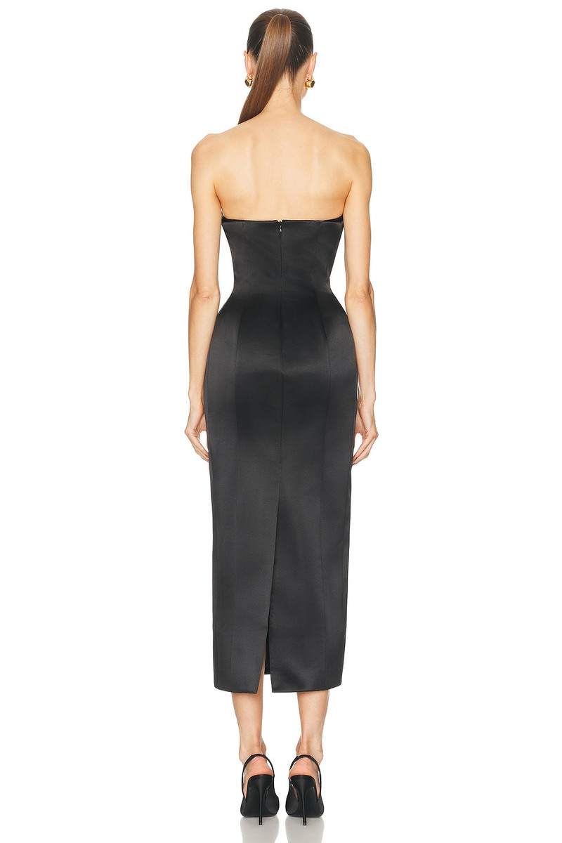 NICHOLAS Kasia Strapless Layered Bustier Dress outlook