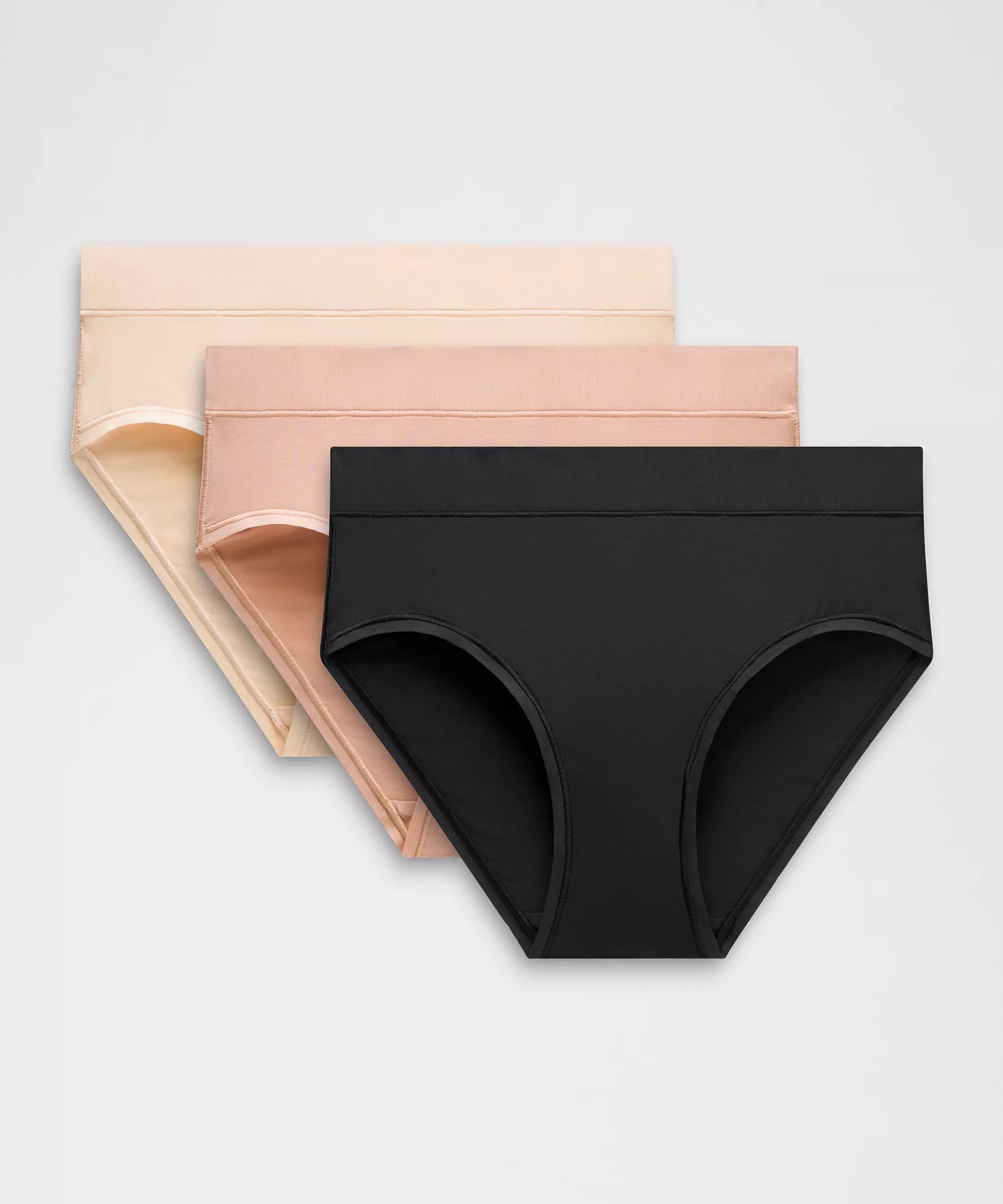 UnderEase High-Rise Bikini Underwear *3 Pack - 1