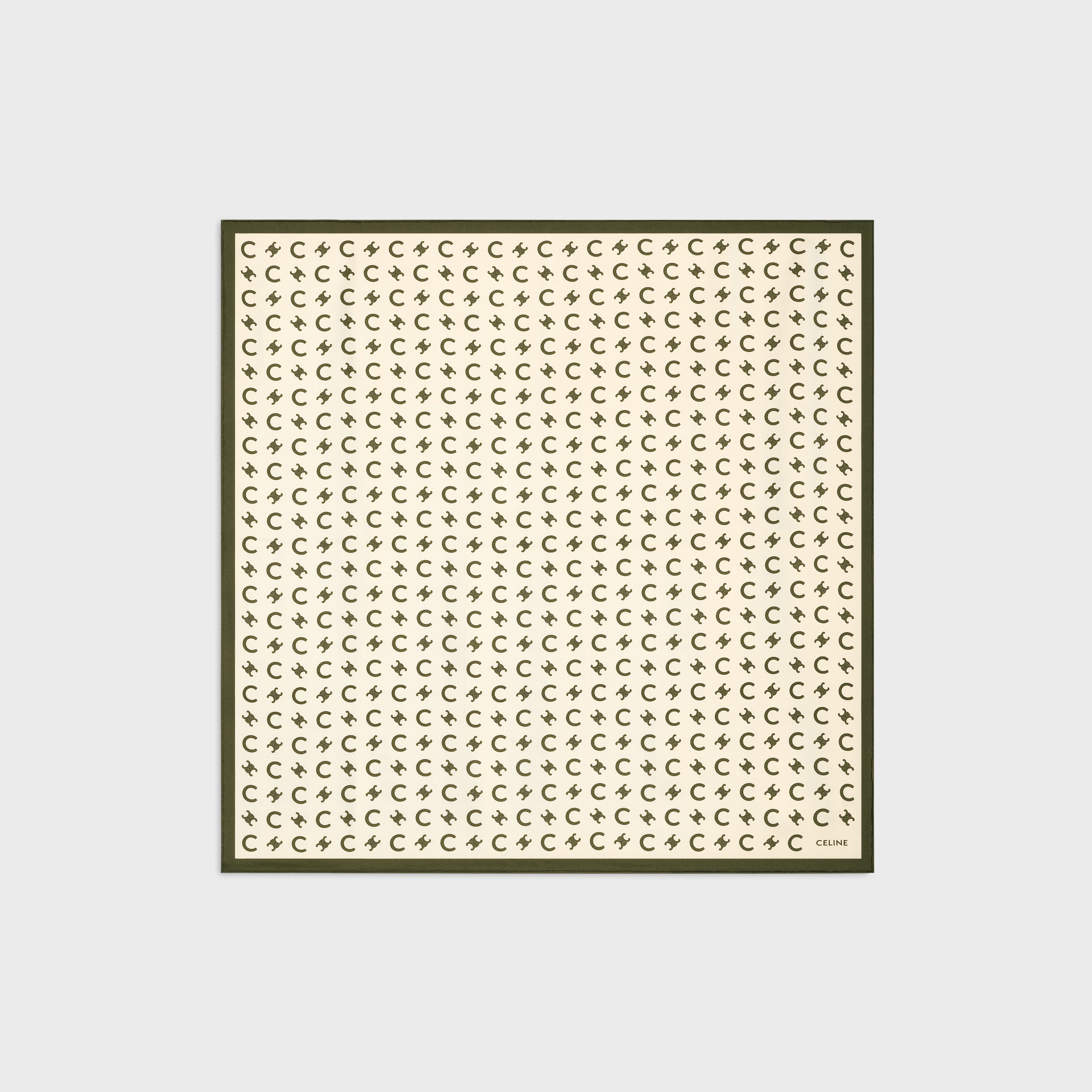 BANDANA IN PRINTED SILK TWILL - 2