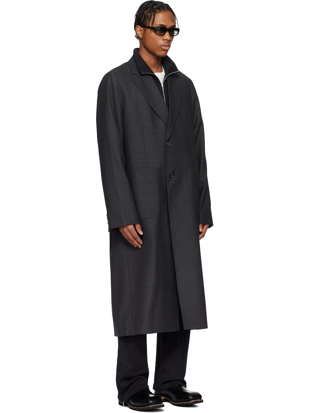 Black Robe Coat - 2