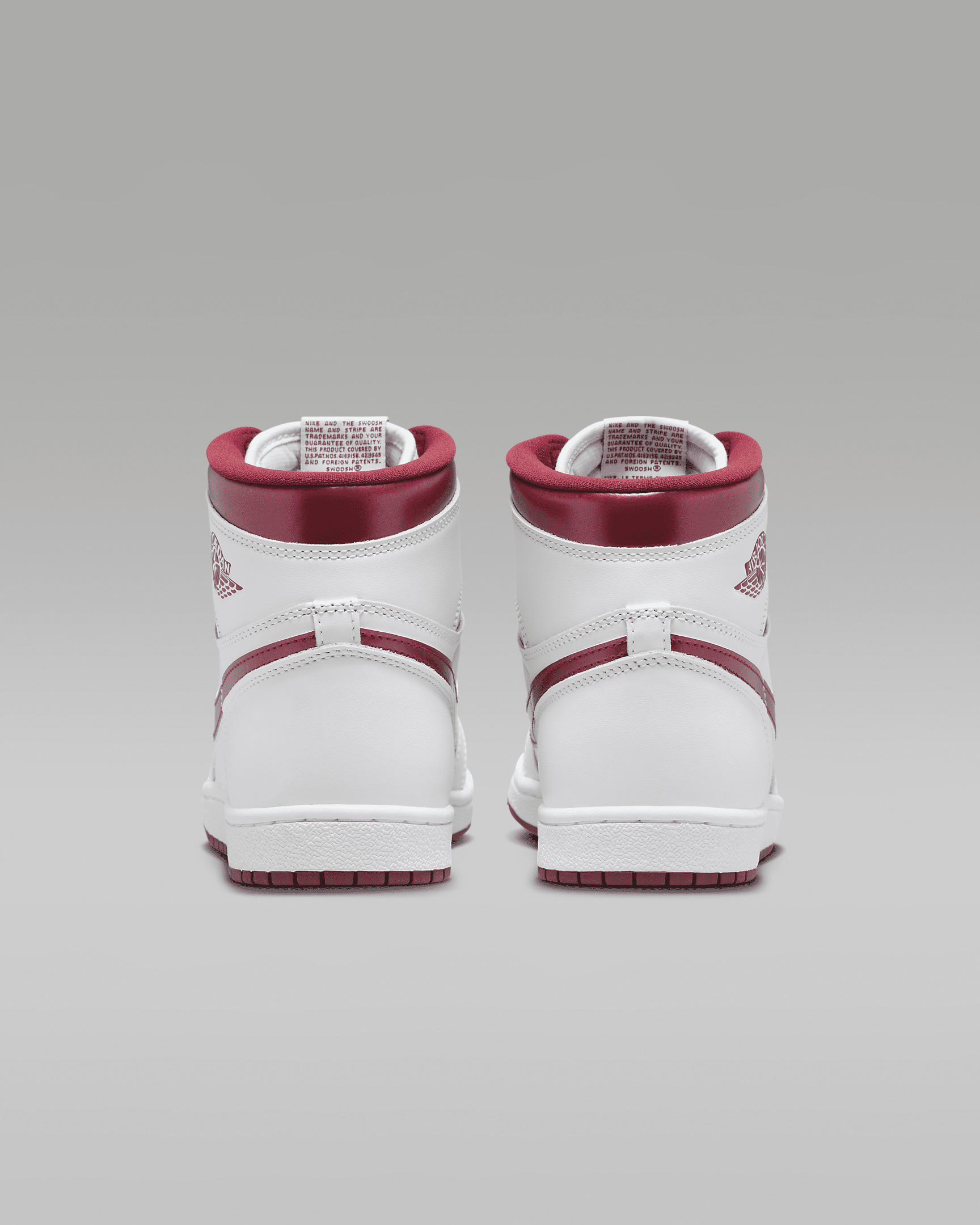 Men's Air Jordan 1 High '85 "Metallic Burgundy" Shoes - 6