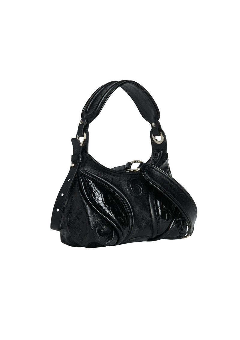Marine Serre Embossed Leather Mini Futura outlook