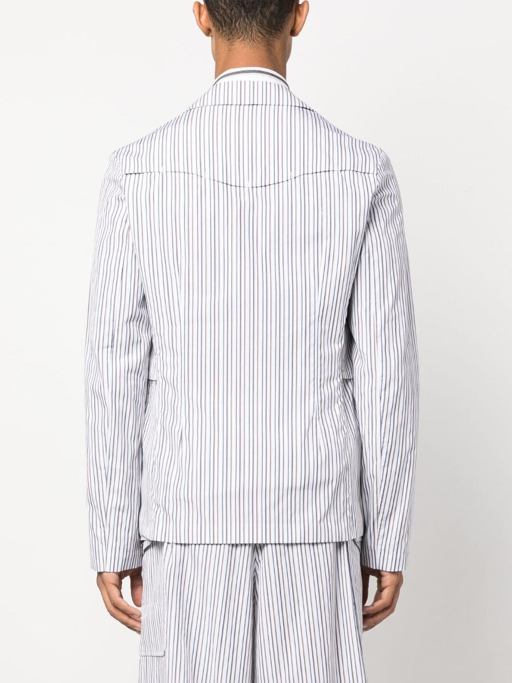 Ria Ventilation striped blazer - 4