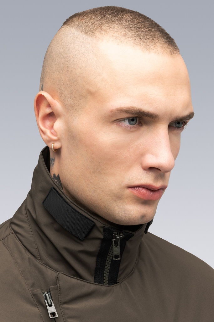 J68-PL 2L Gore-Tex Infinium™ Windstopper® Rider Jacket RAF GREEN ] with NG5-PU, LA6B-AD, P31A-DS - 16