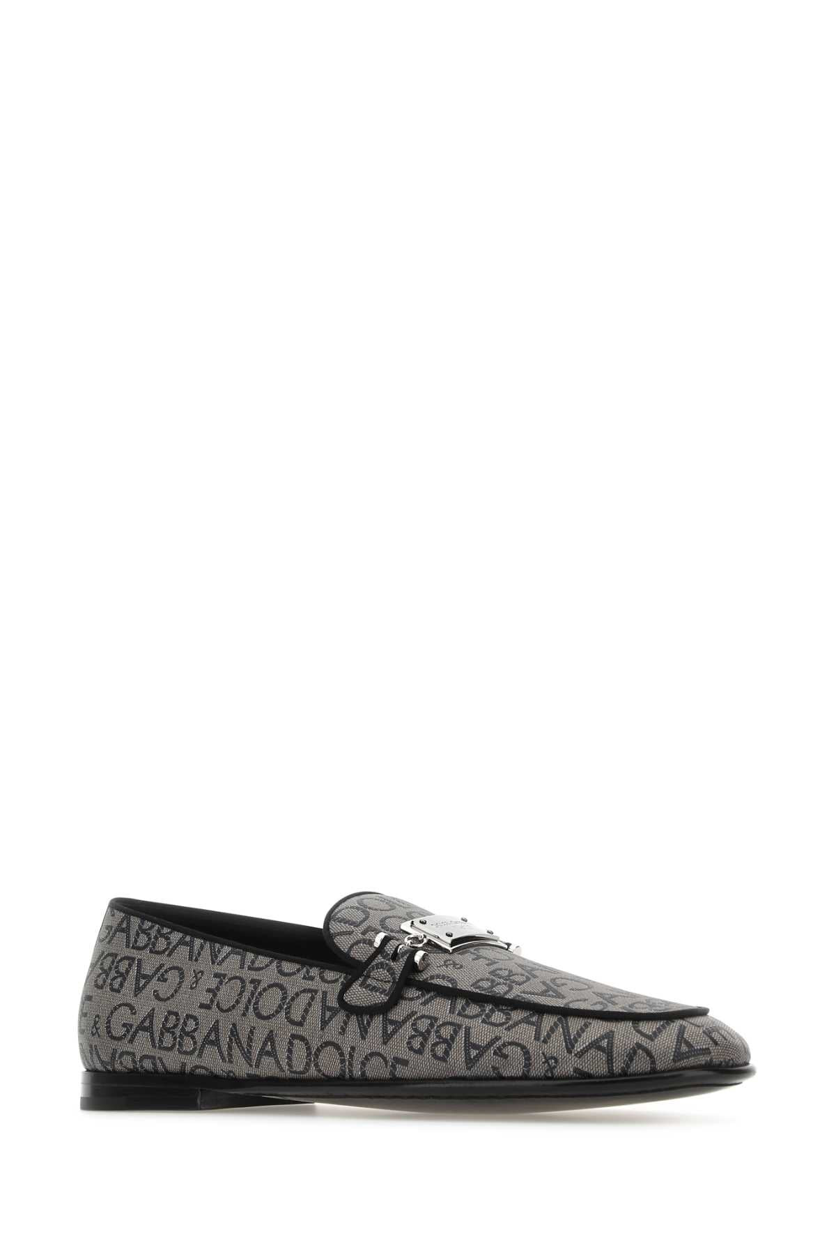 Dolce & Gabbana Men Printed Jacquard Loafers - 2