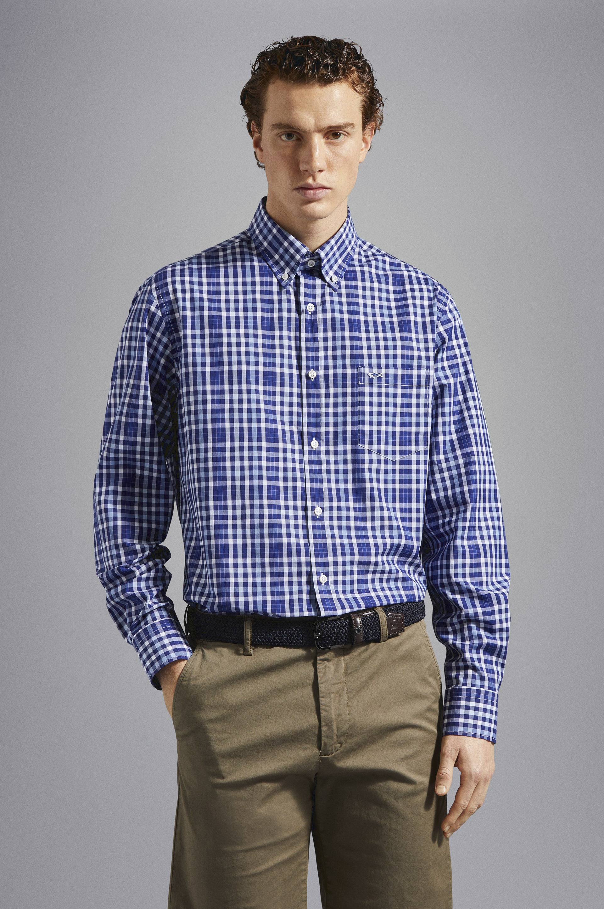 MULTICOLOUR CHECK COTTON SHIRT - 6