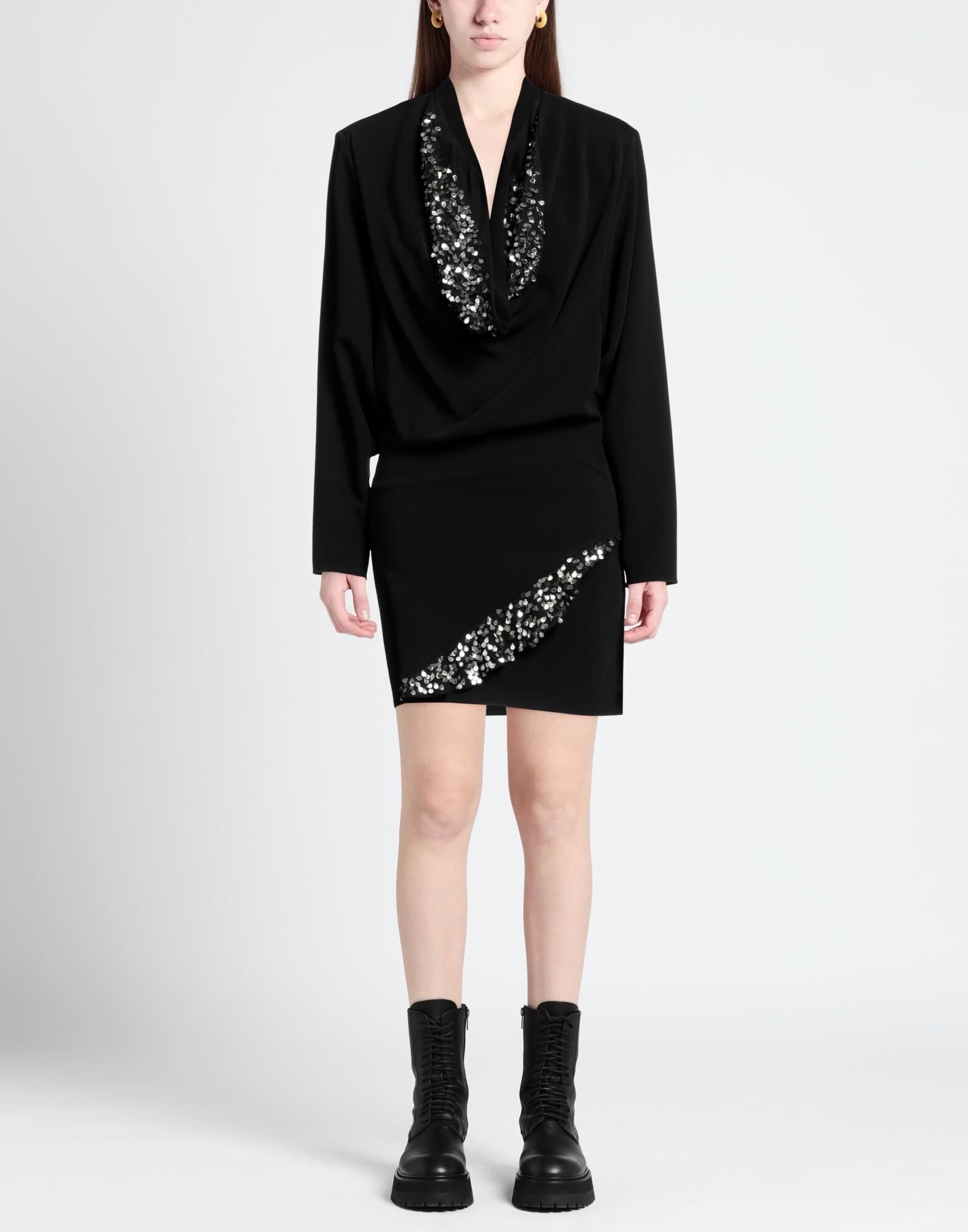 Black Women's Short Dress - 3