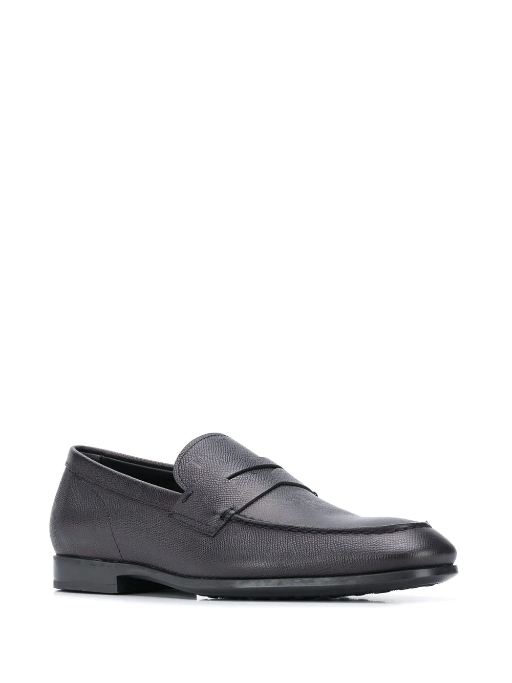 low-heel slip-on loafers - 2