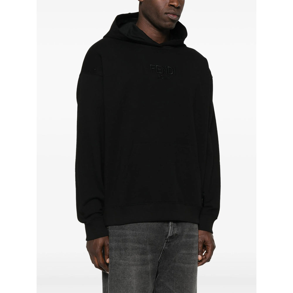 Fendi Black Sweaters & Knitwear - Hoodies Men - 3