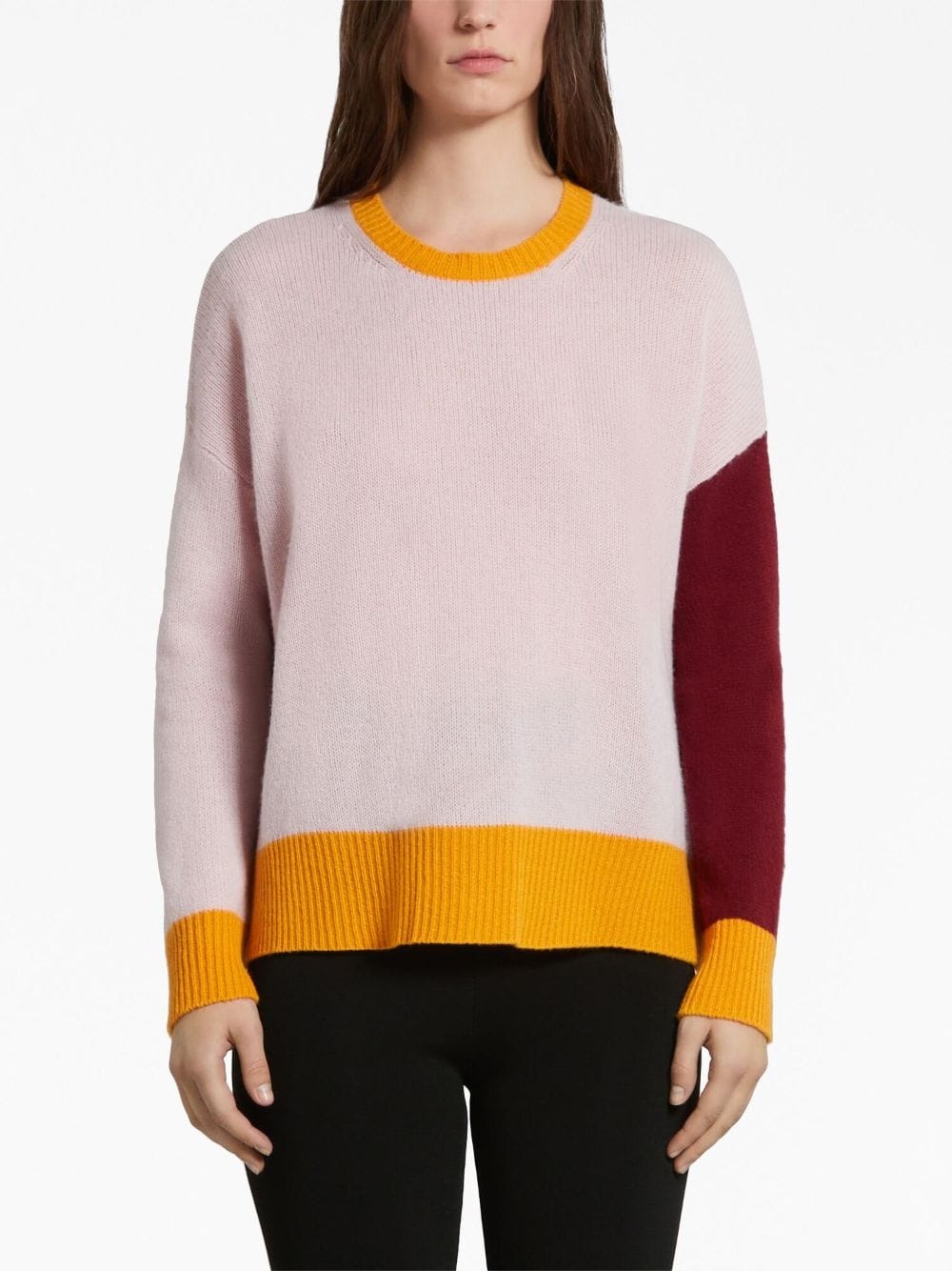long-sleeve cashmere jumper - 3