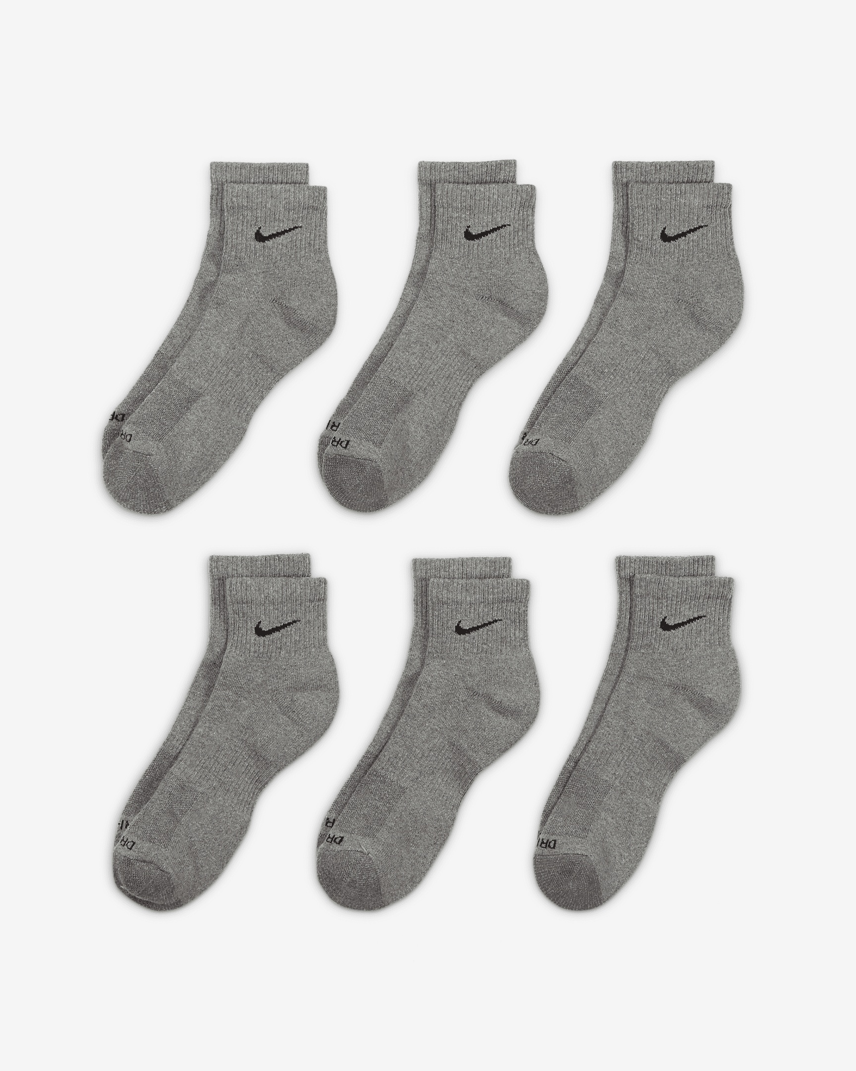 Nike Everyday Plus Cushioned Training Ankle Socks (6 Pairs) - 2
