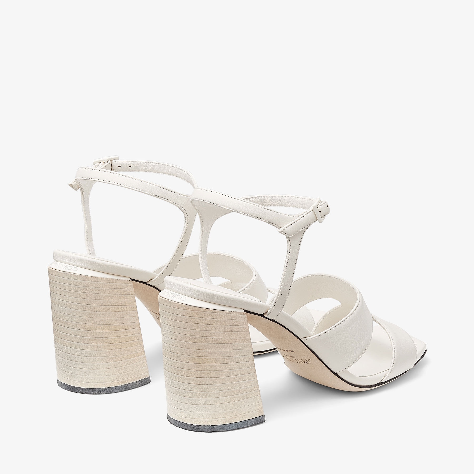 Ellison 85
Latte Nappa Leather Sandals - 5