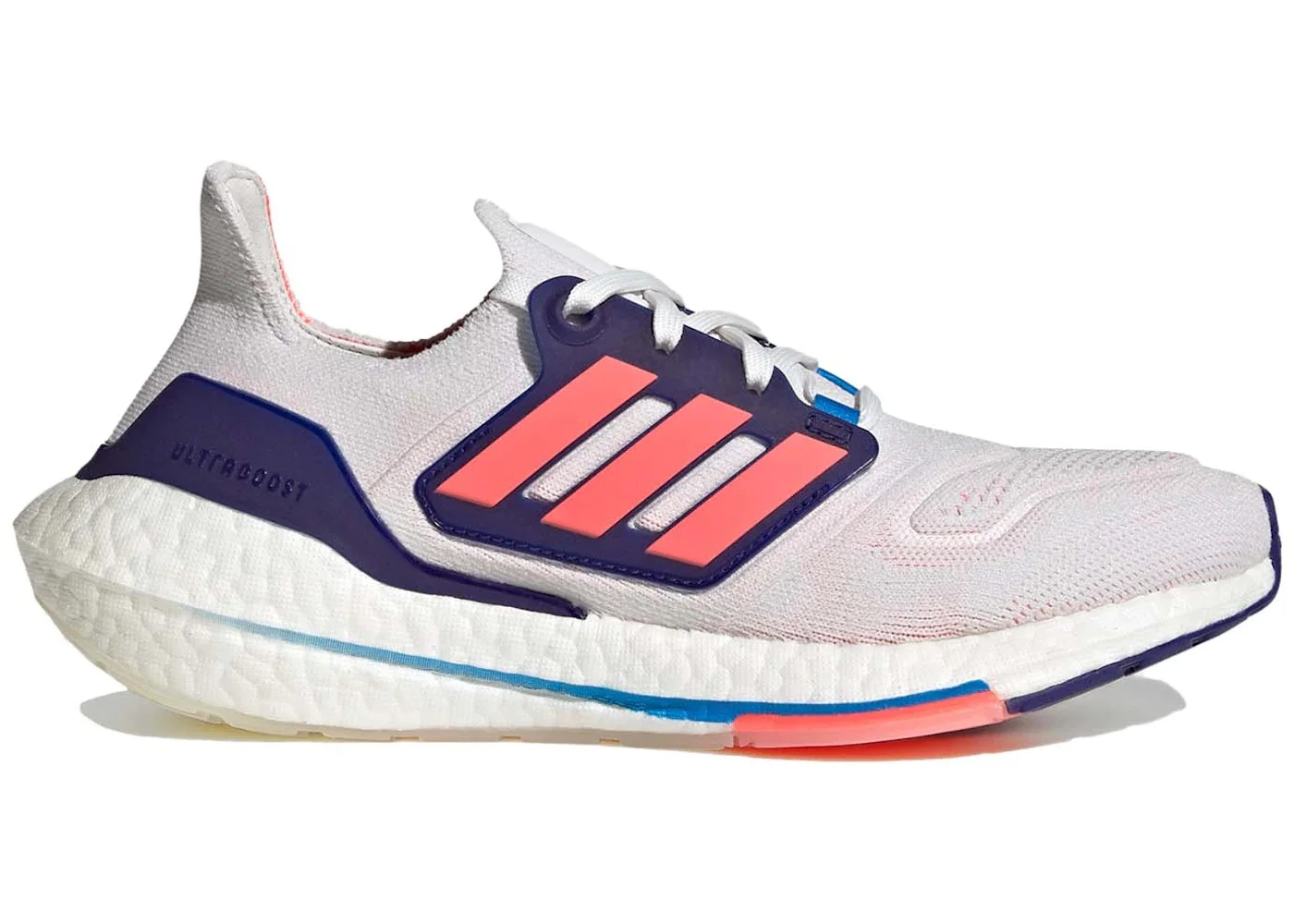 adidas Ultra Boost 22 White Turbo Indigo (W) - 1