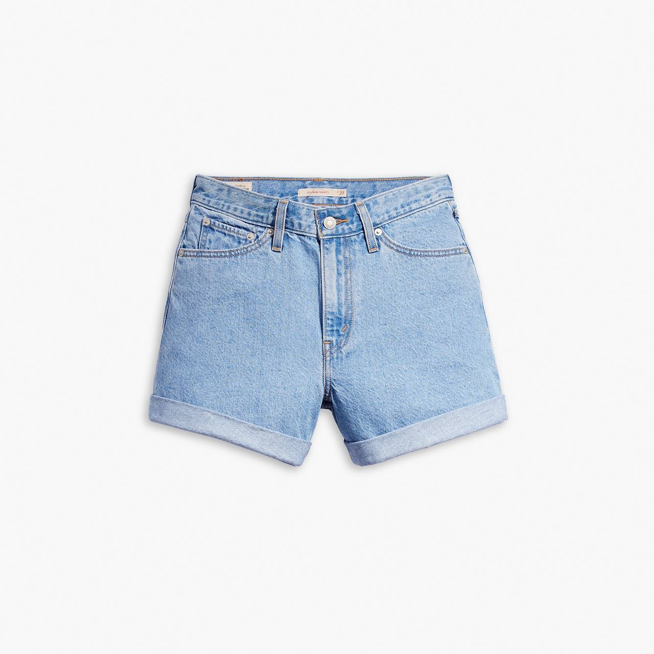 ROLLED 80S MOM WOMEN'S SHORTS - 1