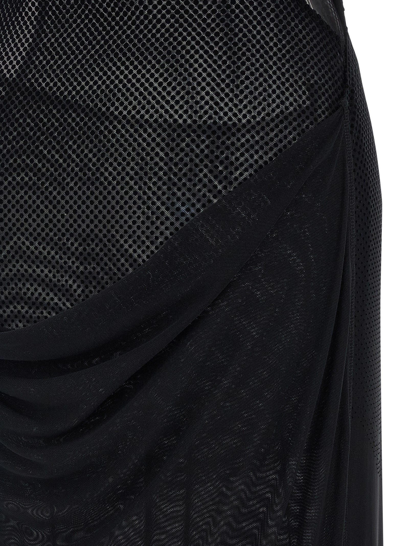 Jean Paul Gaultier Women Flocked Dress - 4