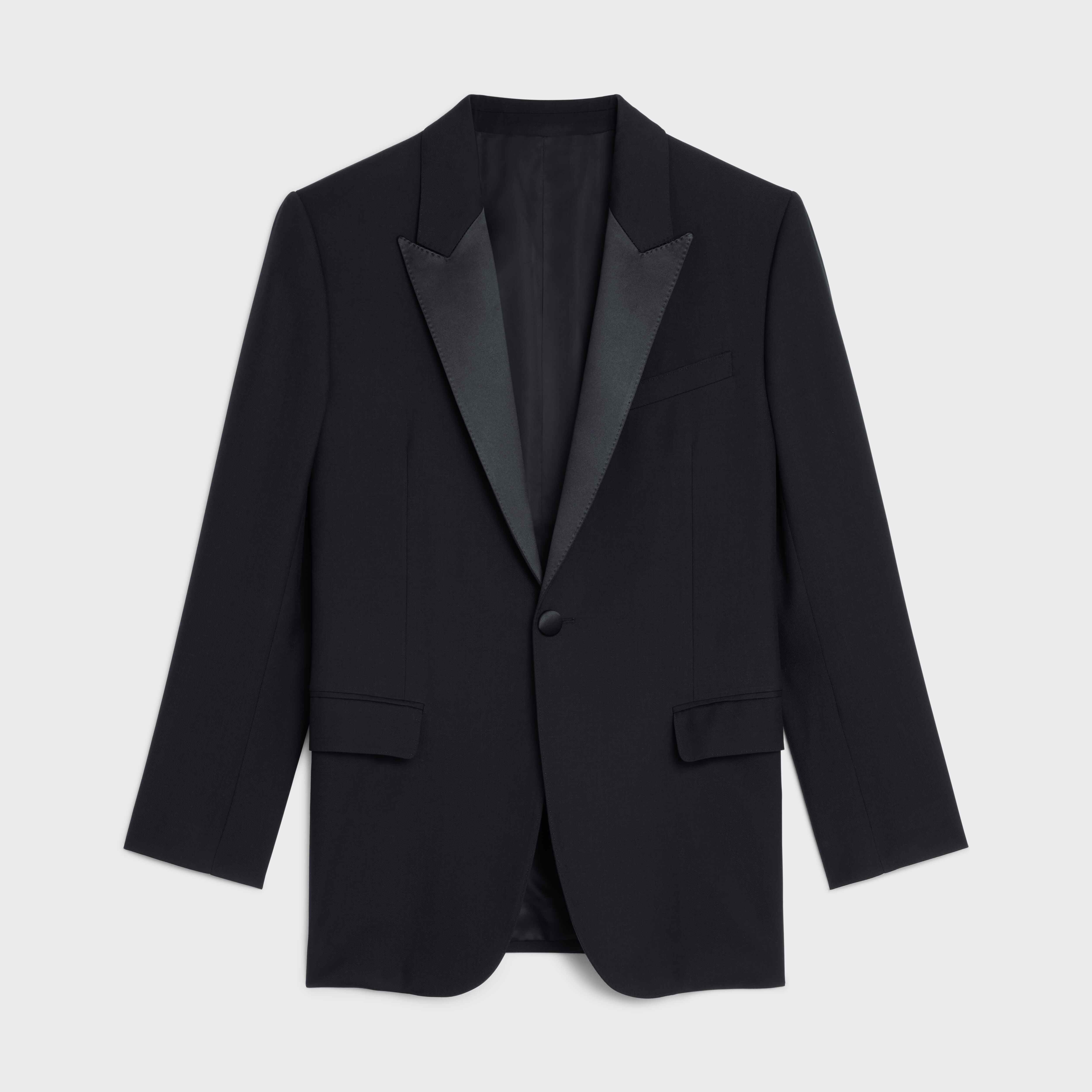 JUDE JACKET IN WOOL GABARDINE - 1