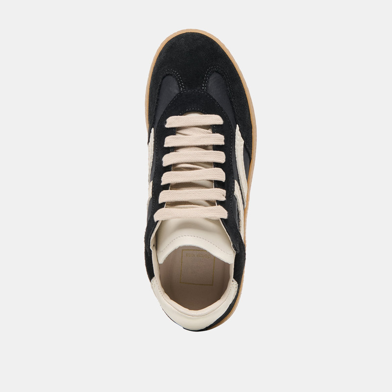 REBEL SNEAKERS BLACK NYLON 8