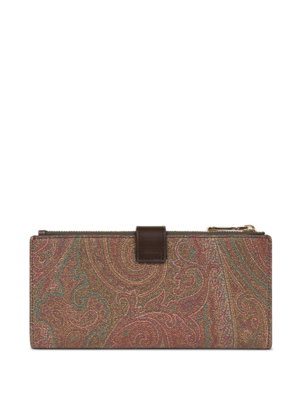 paisley-jacquard wallet - 2