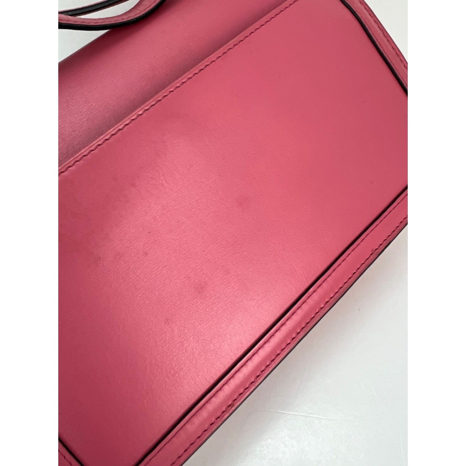 Loewe Medium Barcelona Pink Leather Shoulder Bag - 9