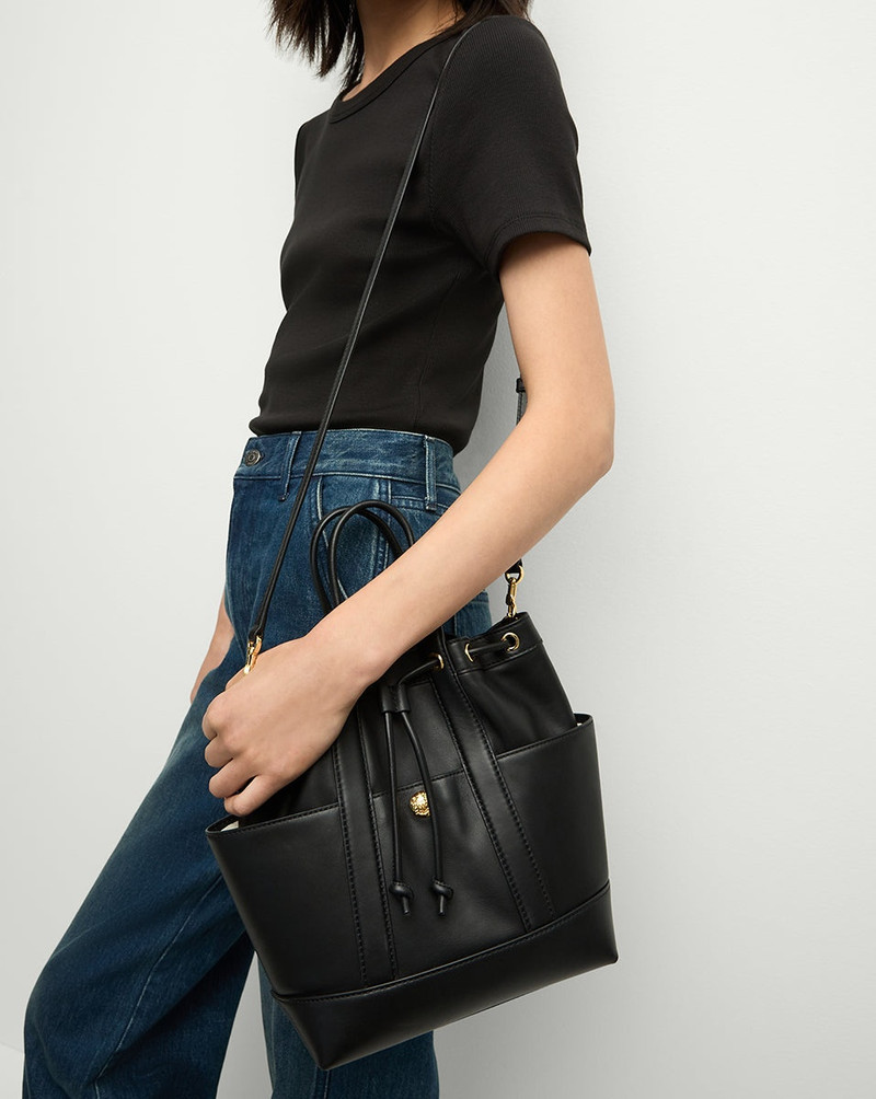 LEATHER VERONICA BEARD GOODY BAG 6