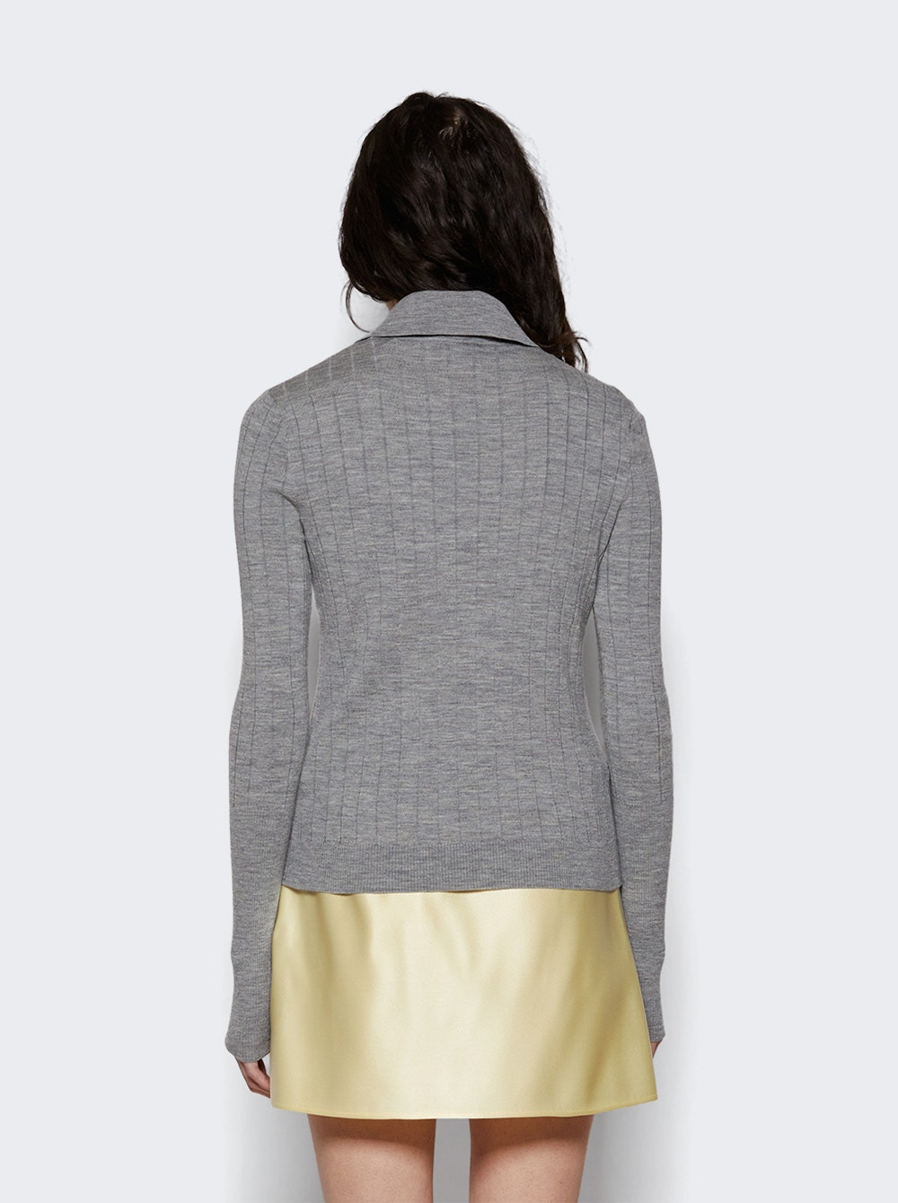 Long Sleeve Polo Heather Grey - 5