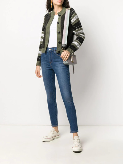 Levi's high-rise super skinny jeans outlook