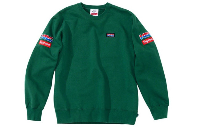대 x 혼다 폭스 레이싱 Crewneck '그린 이름 * - 1