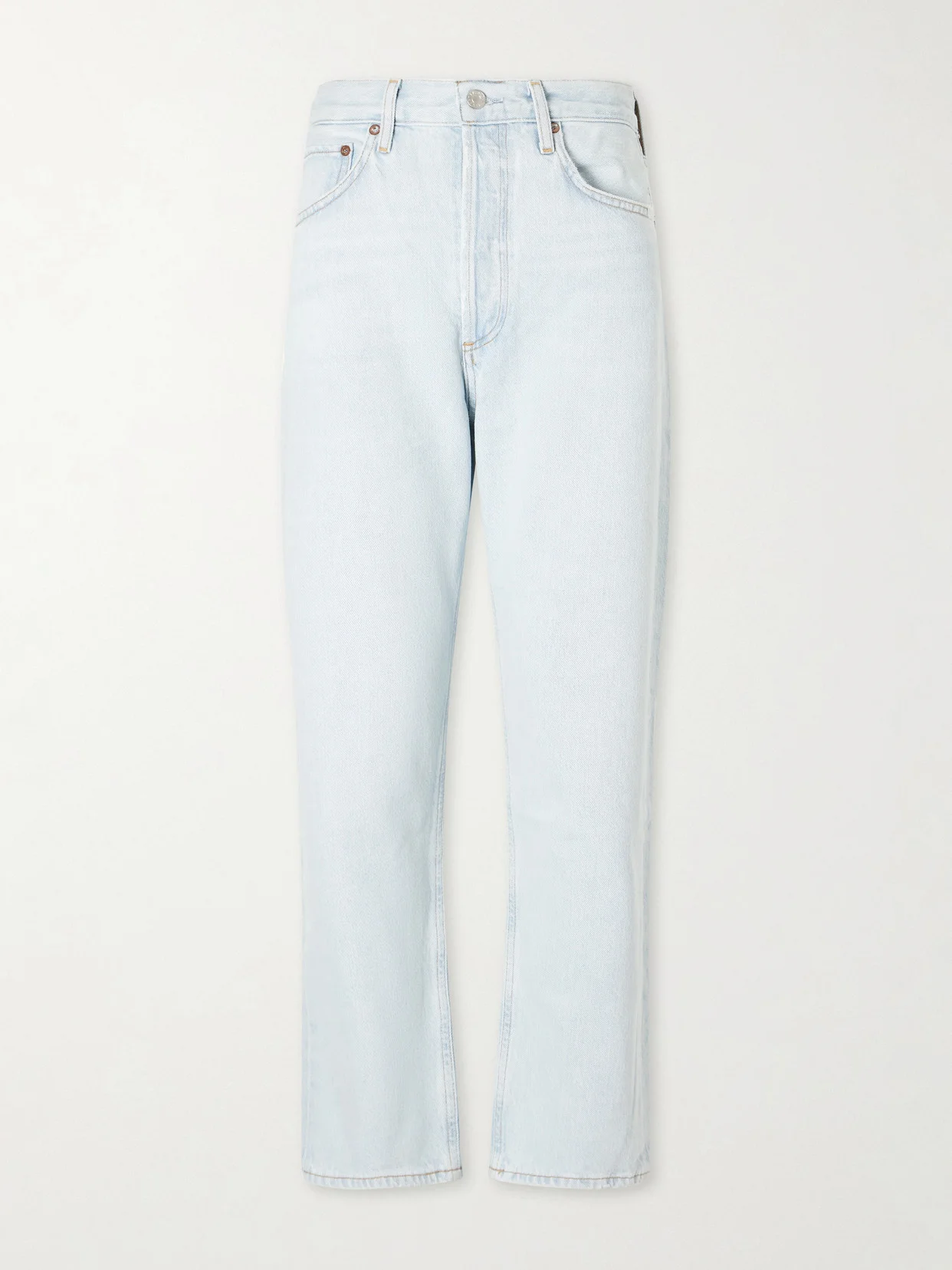 90's Crop Mid-rise Straight-leg Organic Jeans - 1