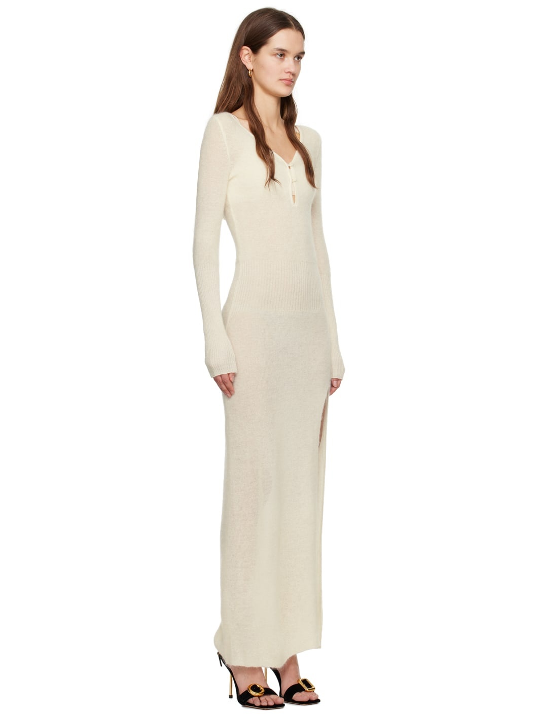 Off-White 'La robe Alzou' Maxi Dress - 2