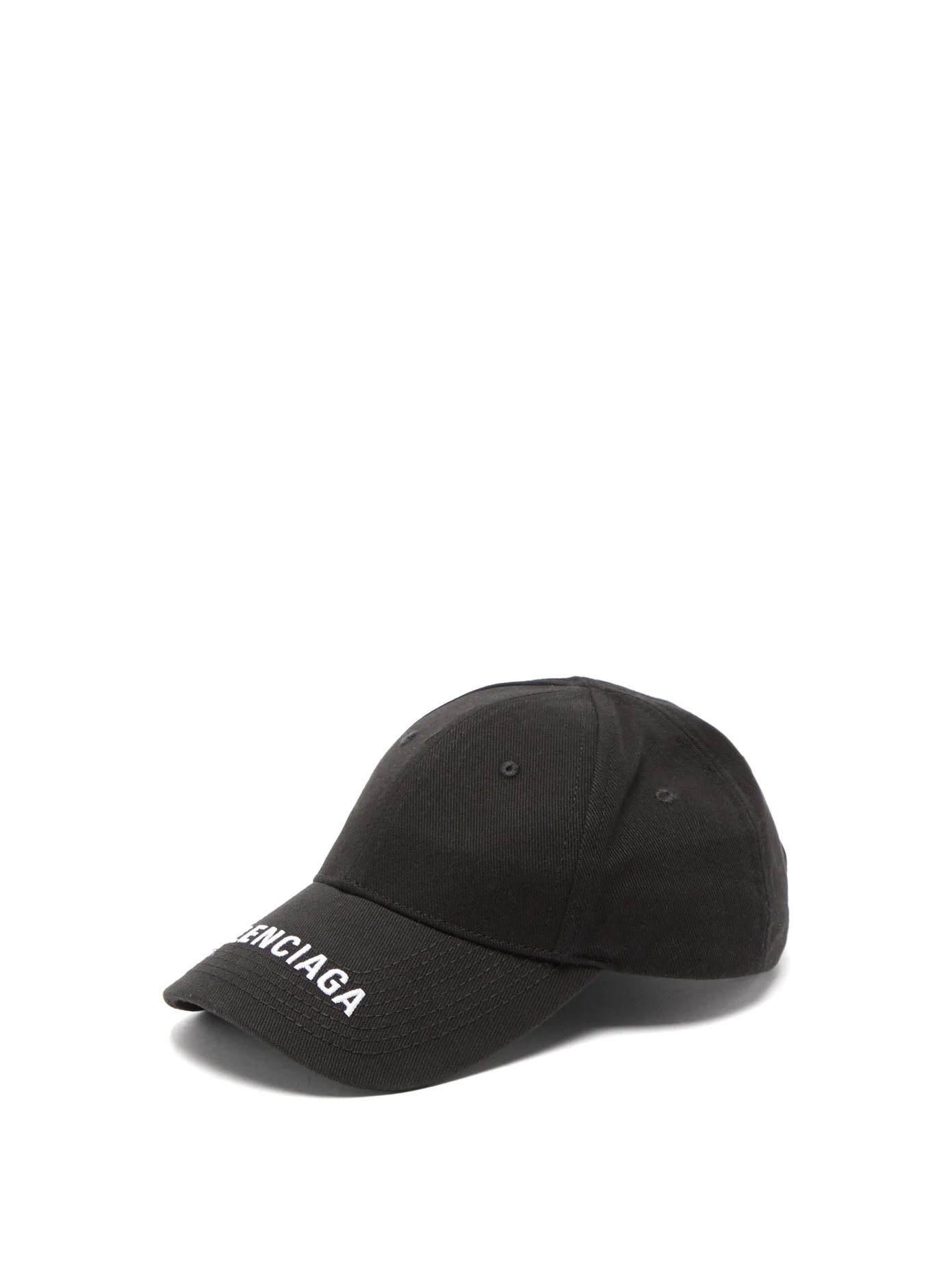 Logo-embroidered cotton baseball cap - 1