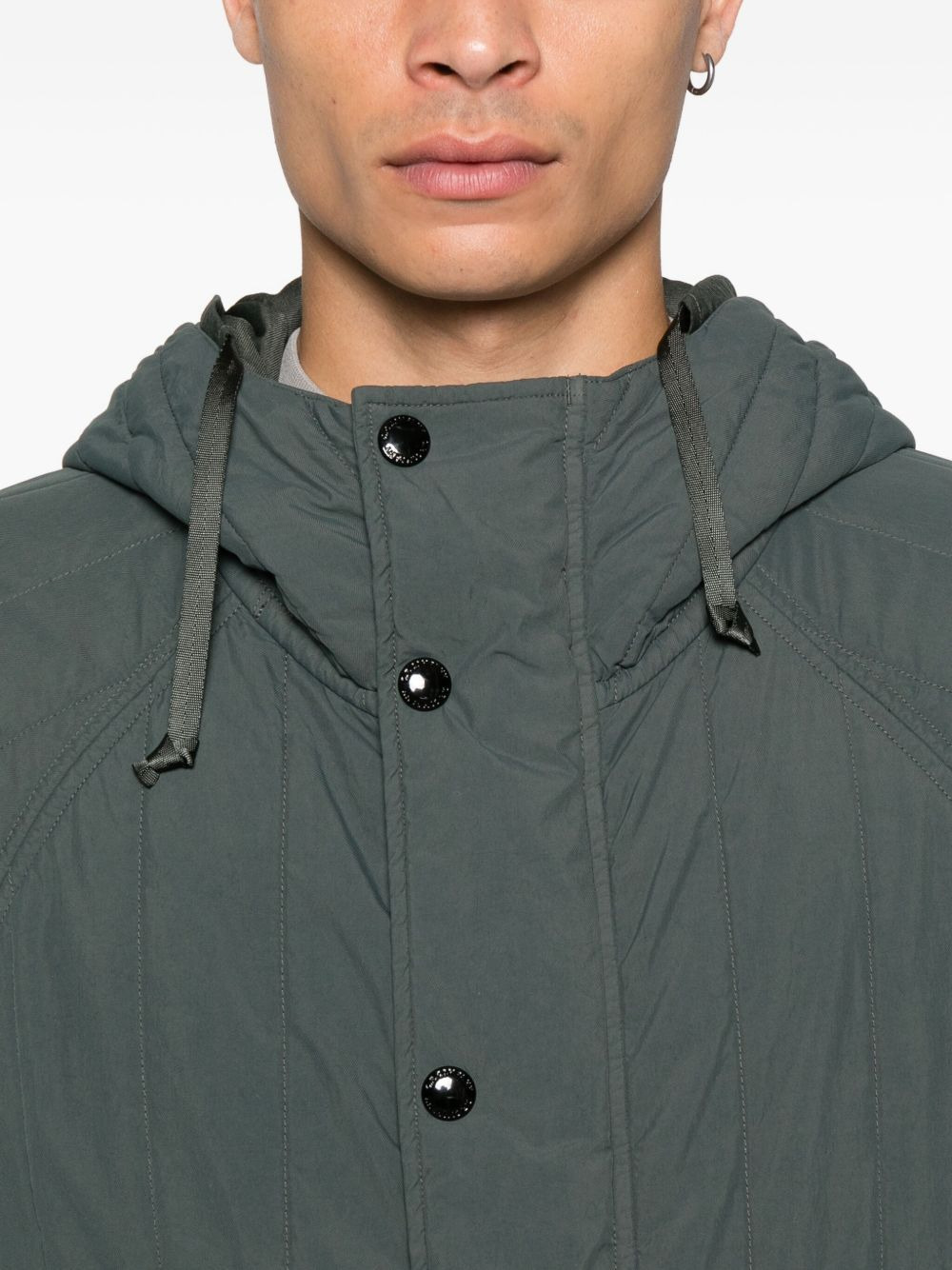 quilted hooded jacket - 5