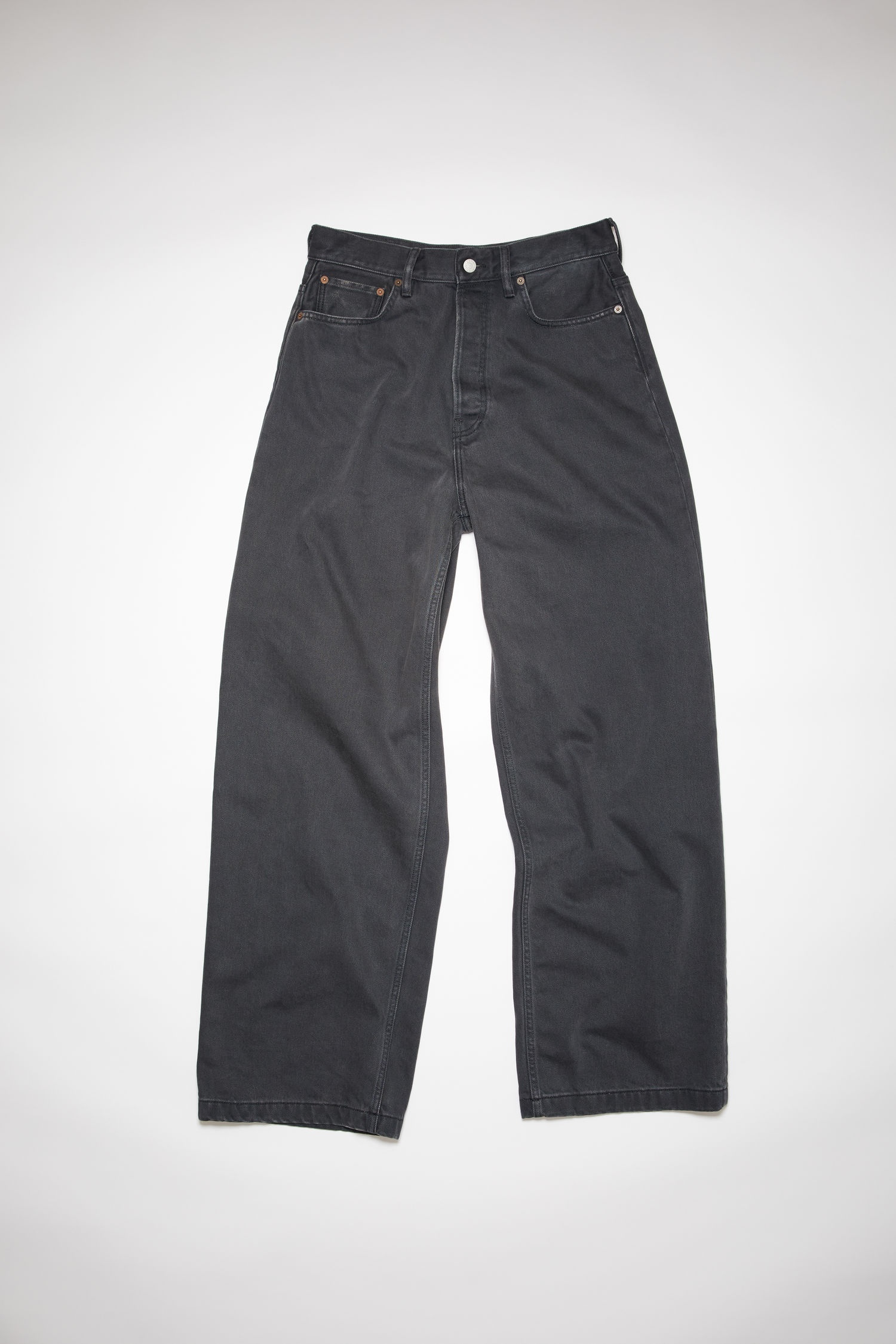 Acne Studios Loose fit jeans - Dark grey | REVERSIBLE