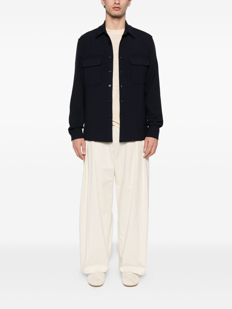 Sandro chest-pocket shirt outlook