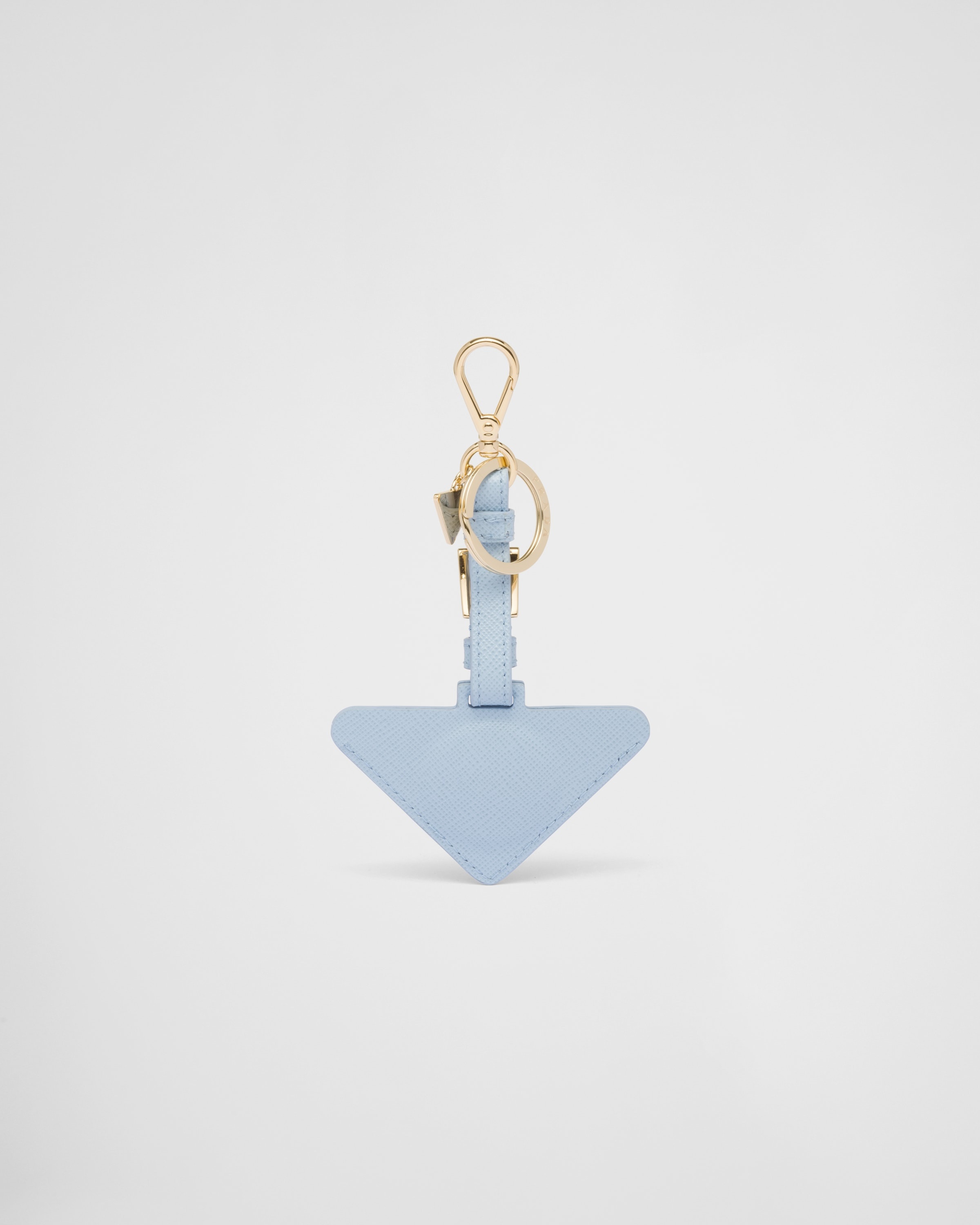 Saffiano leather AirTag holder - 3