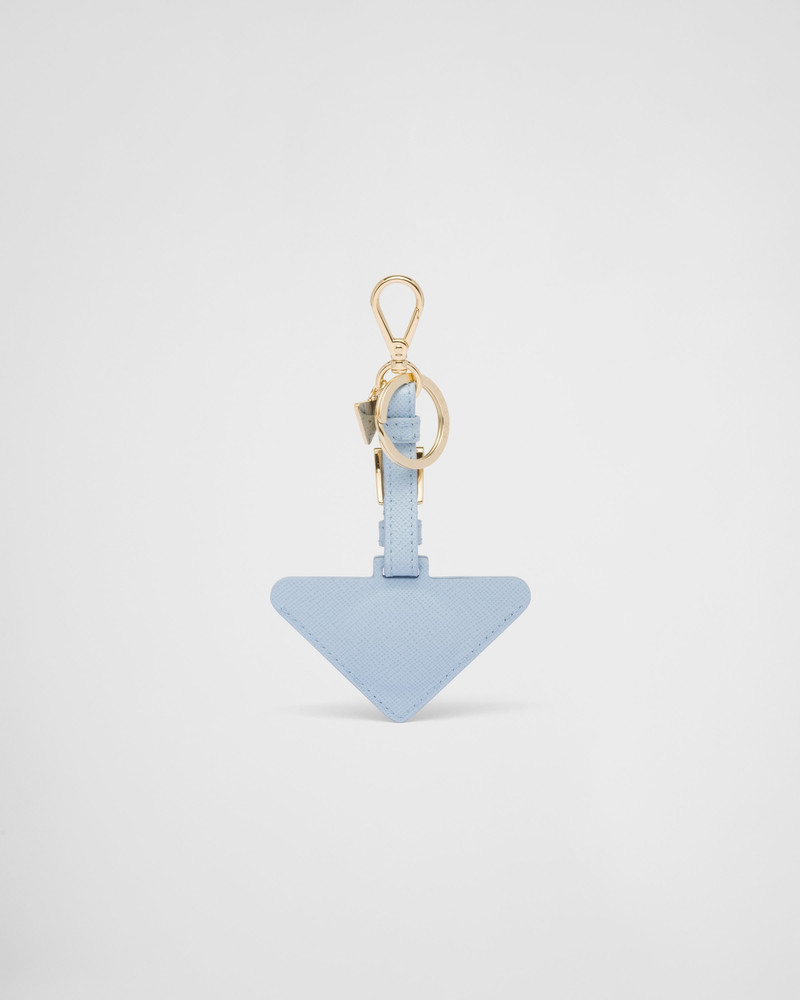 Saffiano leather AirTag holder 3