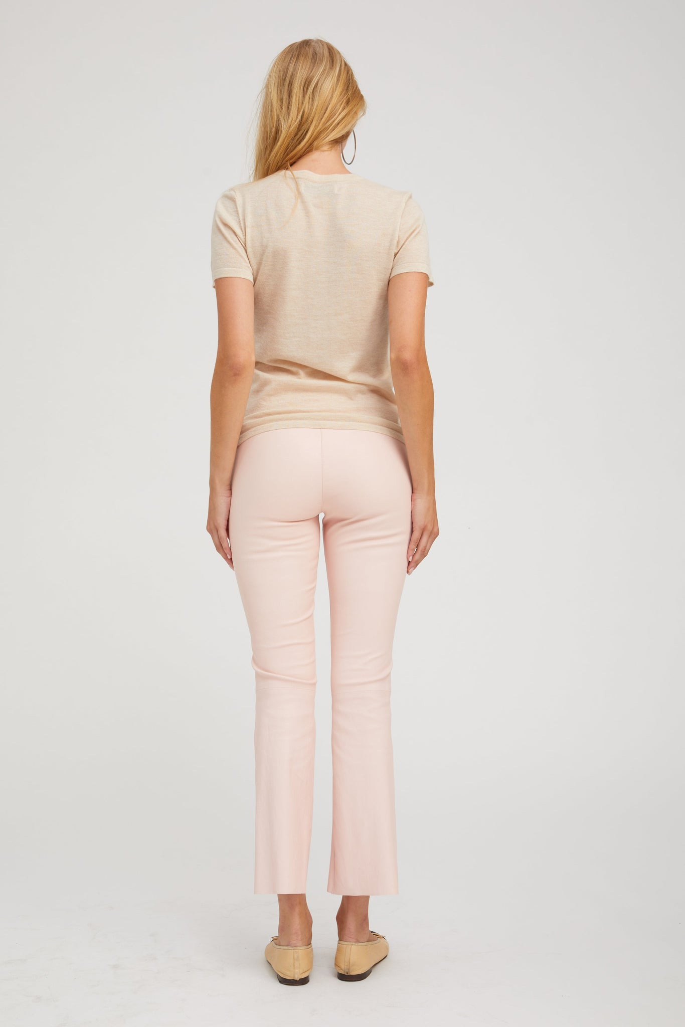 SANDSTONE ULTRA FINE CASHMERE TEE - 4