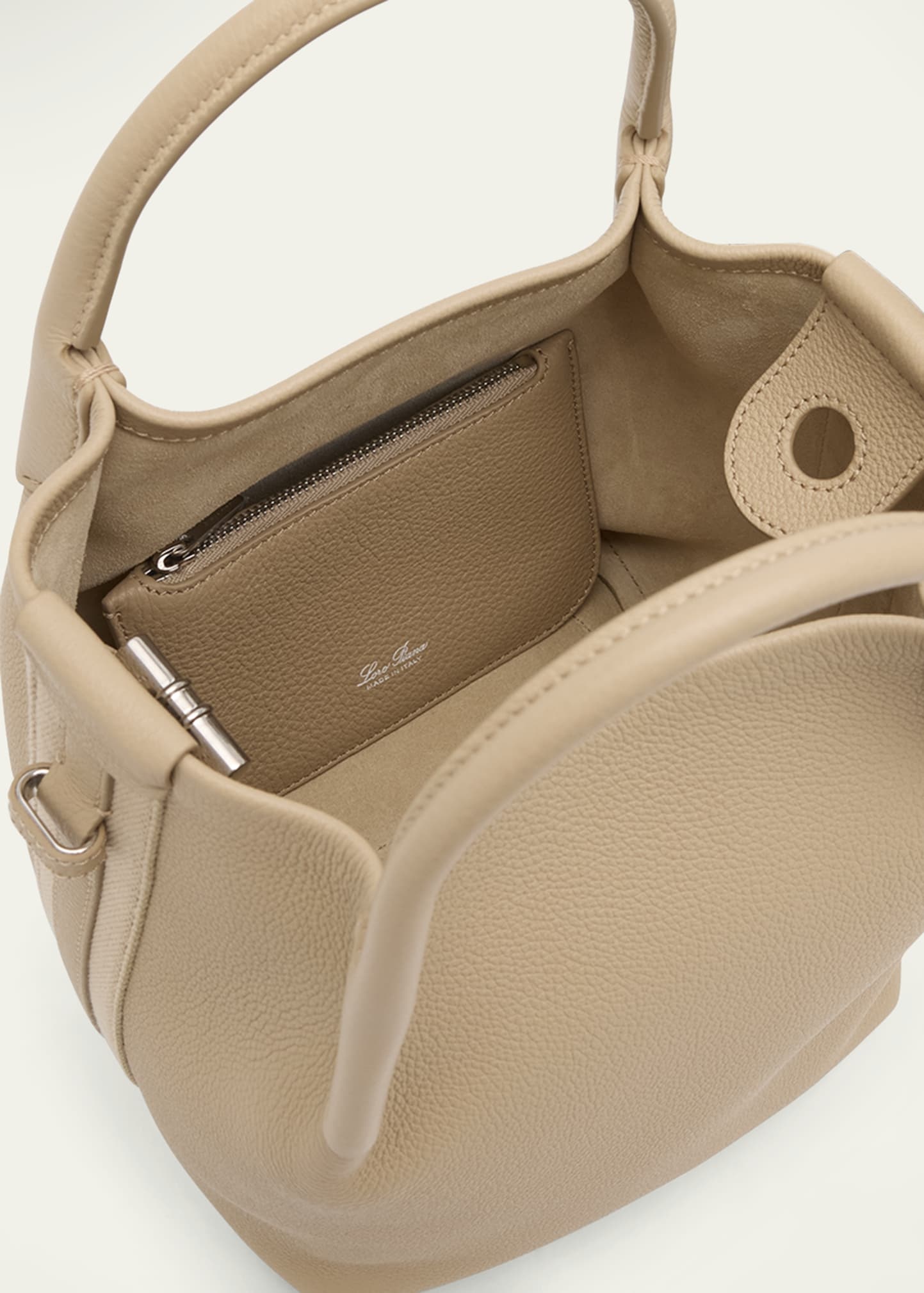 Bale Small Leather Top-Handle Bag - 6